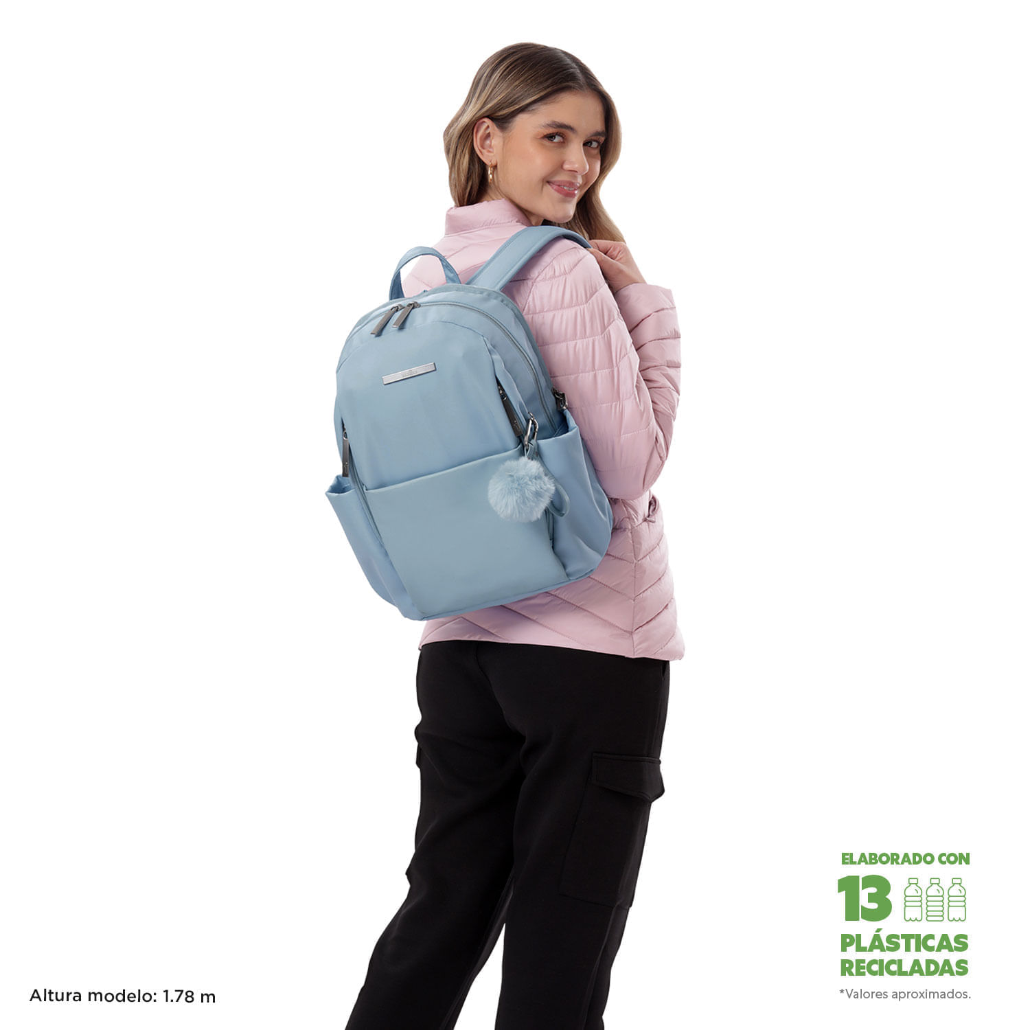 Morral Para Oficina Adelaide 1 2.0 Azul Mujer
