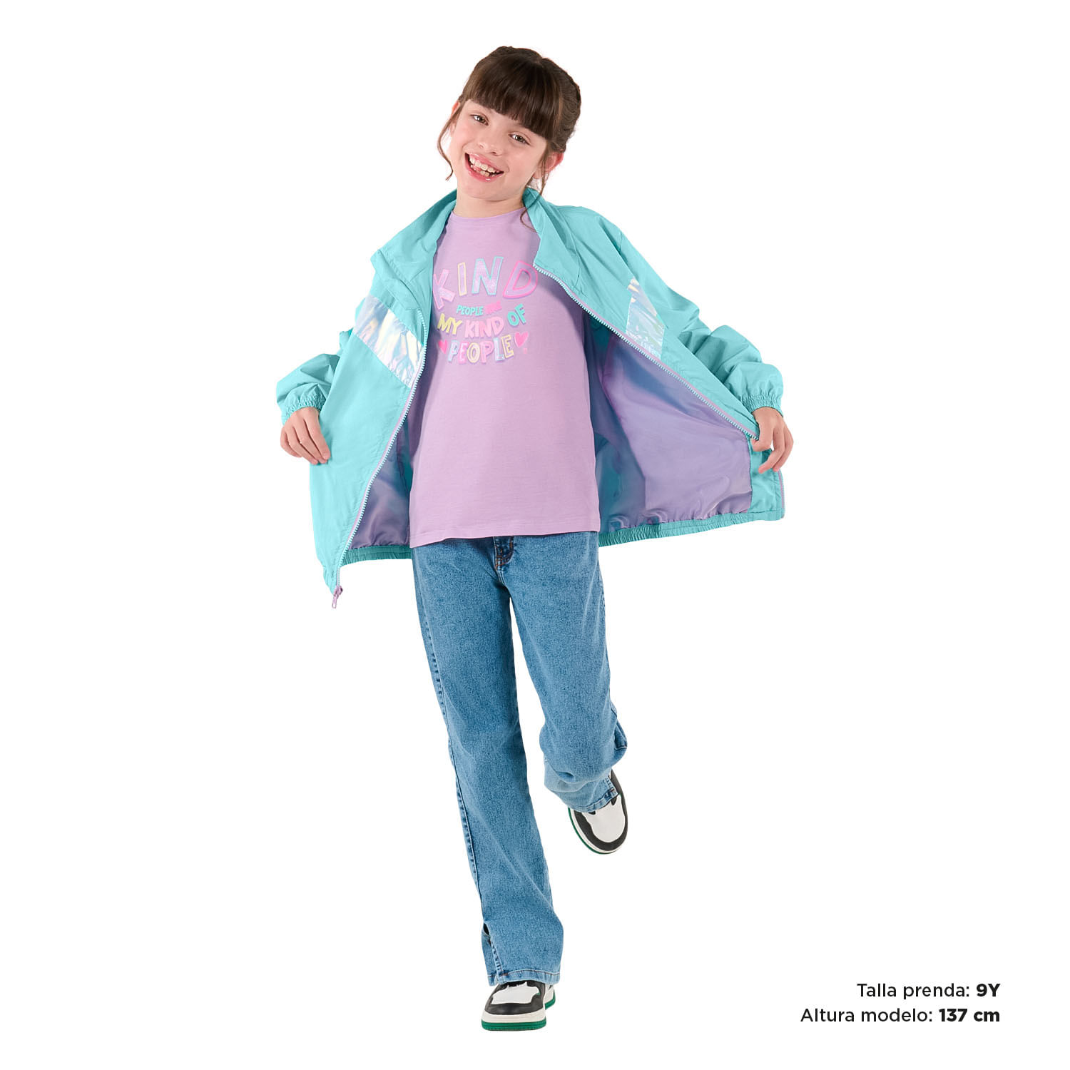 Chaqueta para Niña Caixa color Azul