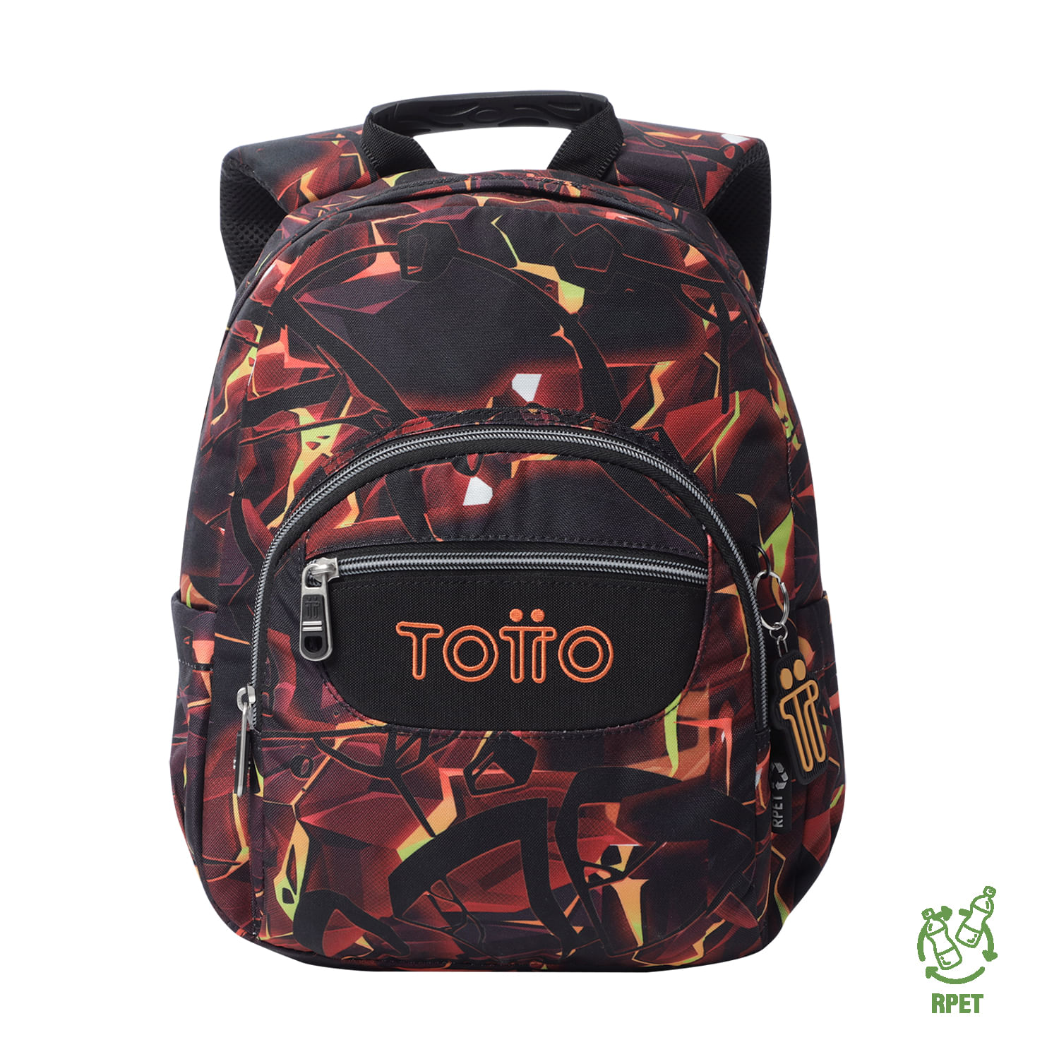 Maleta para colegio Tempera Gris