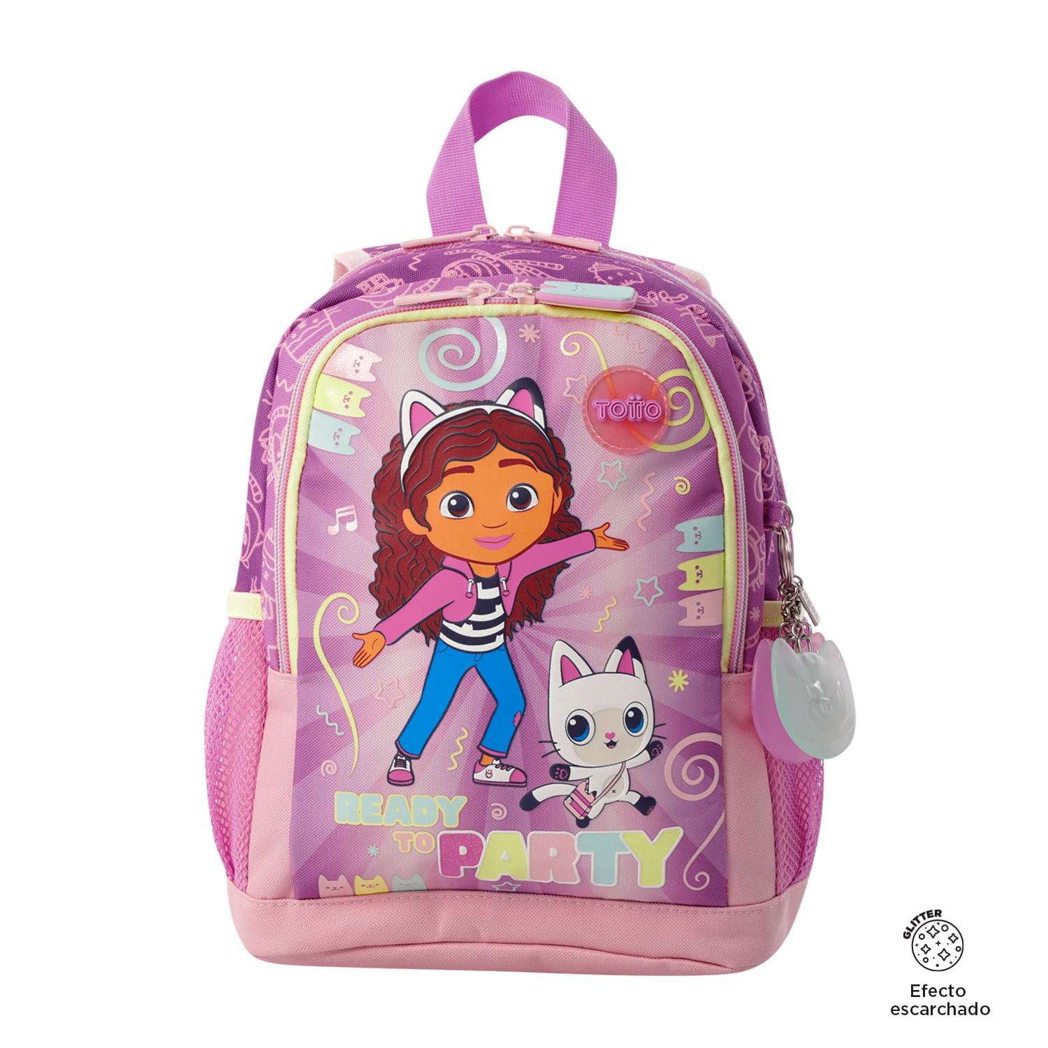 Morral para Niña Gabbys Party Mediano Rosado