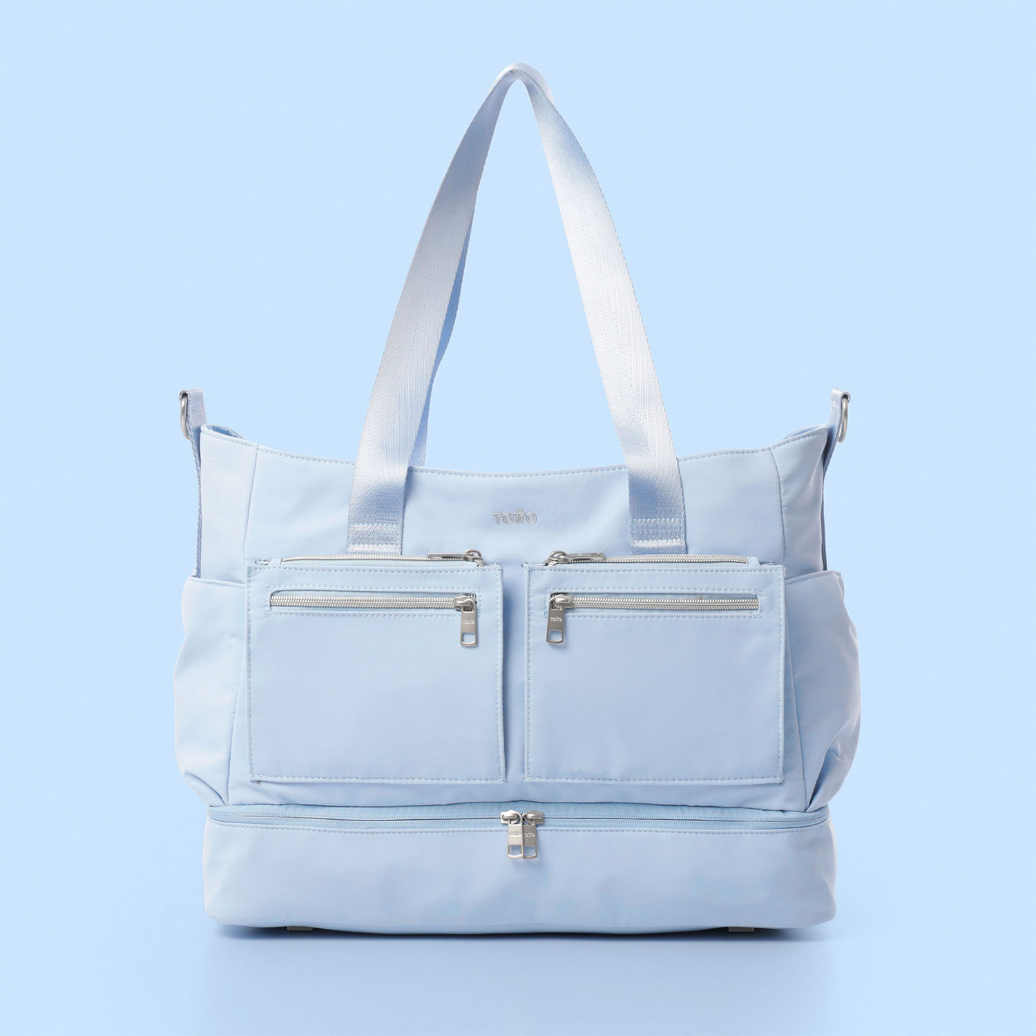 Maxi Tote Bag Mujer Azul