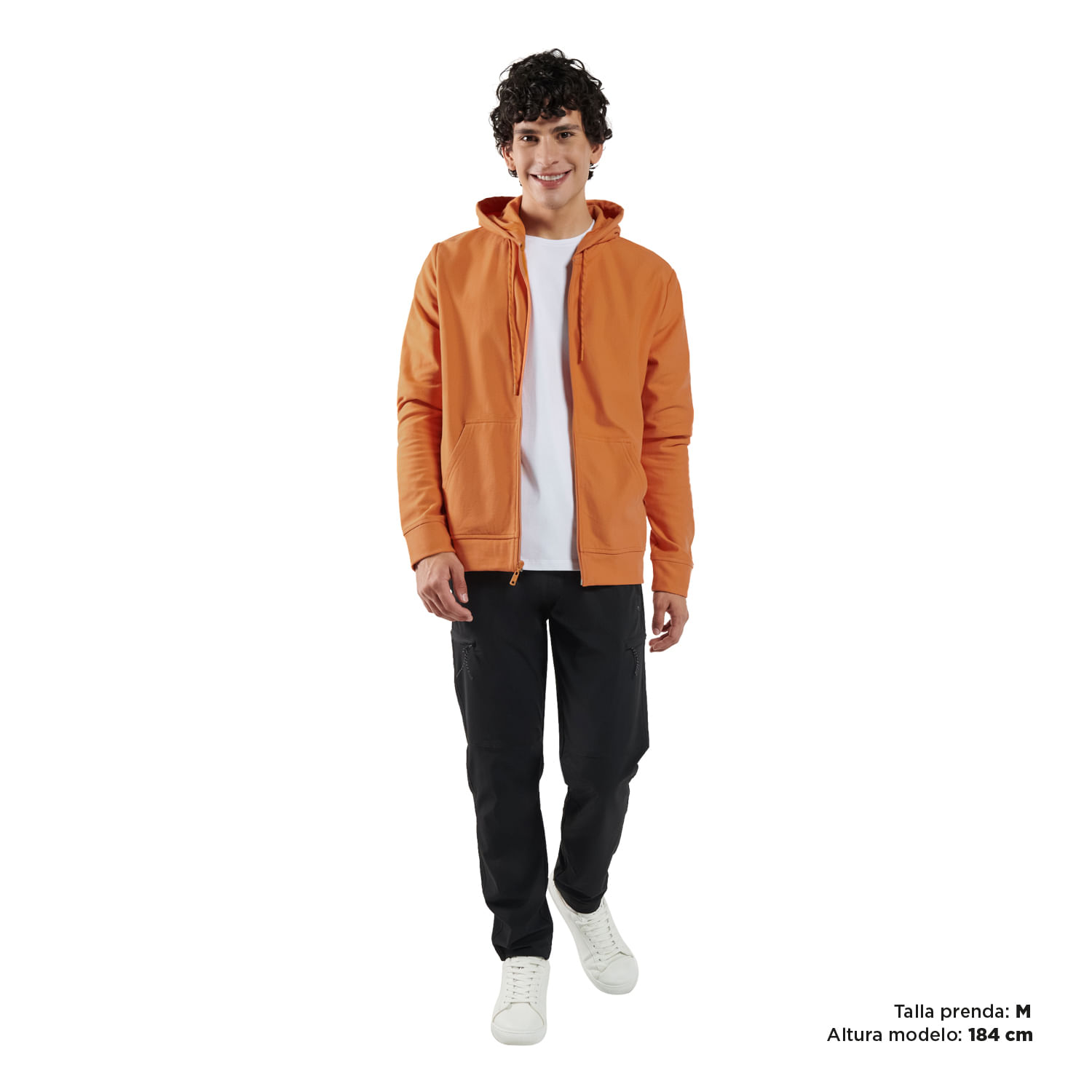 Buzo Naranja Hout Hombre