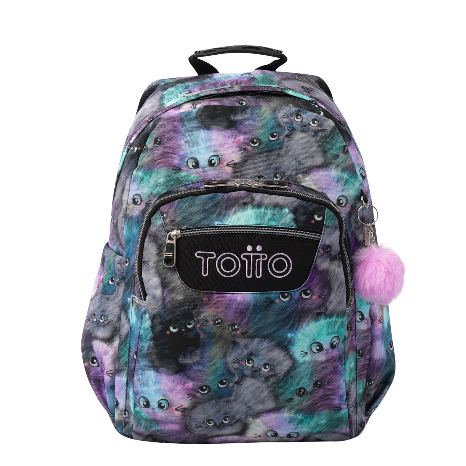Morral Juvenil Porta PC 14" Acuarela Gris