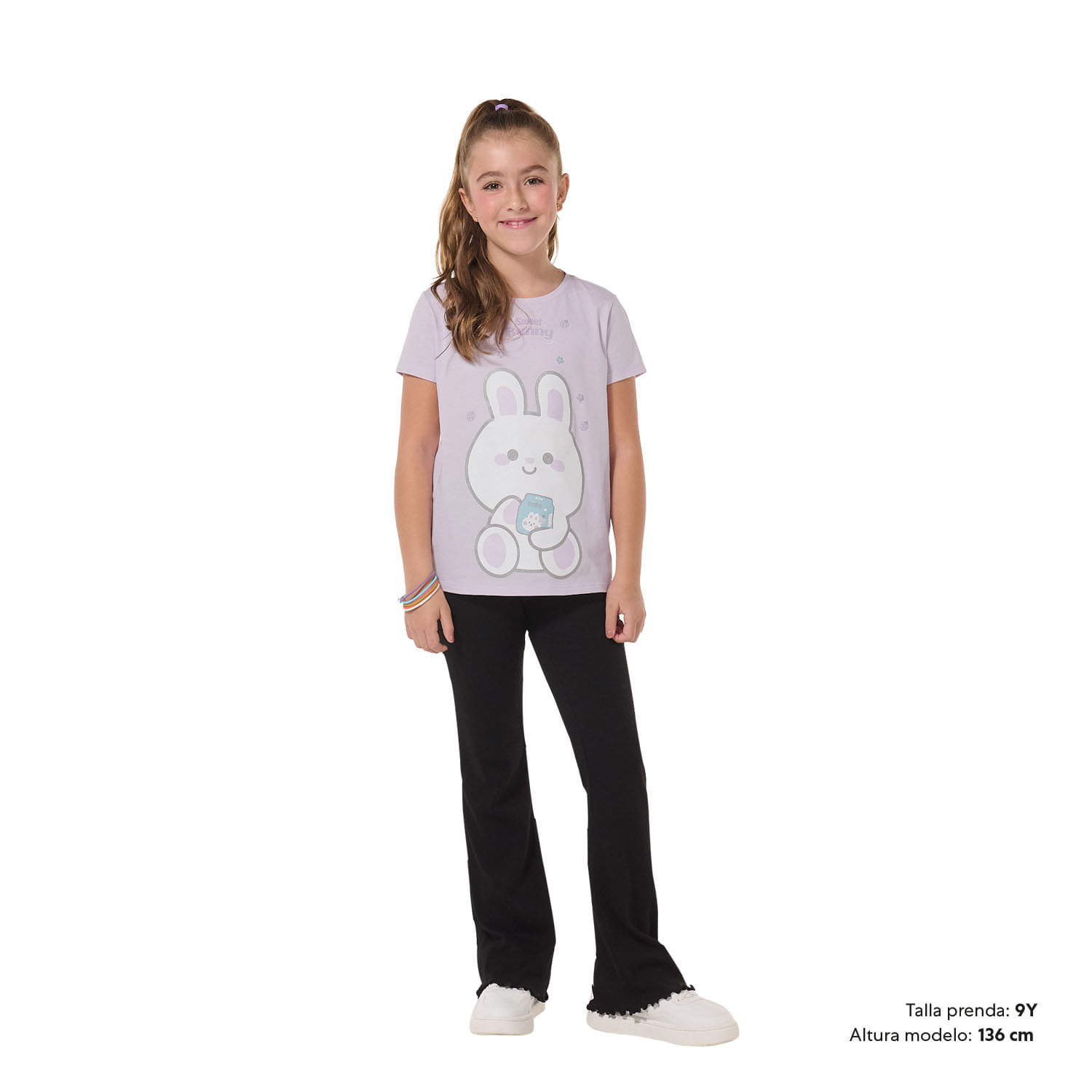 Camiseta estampada para Niña Proyect Morada