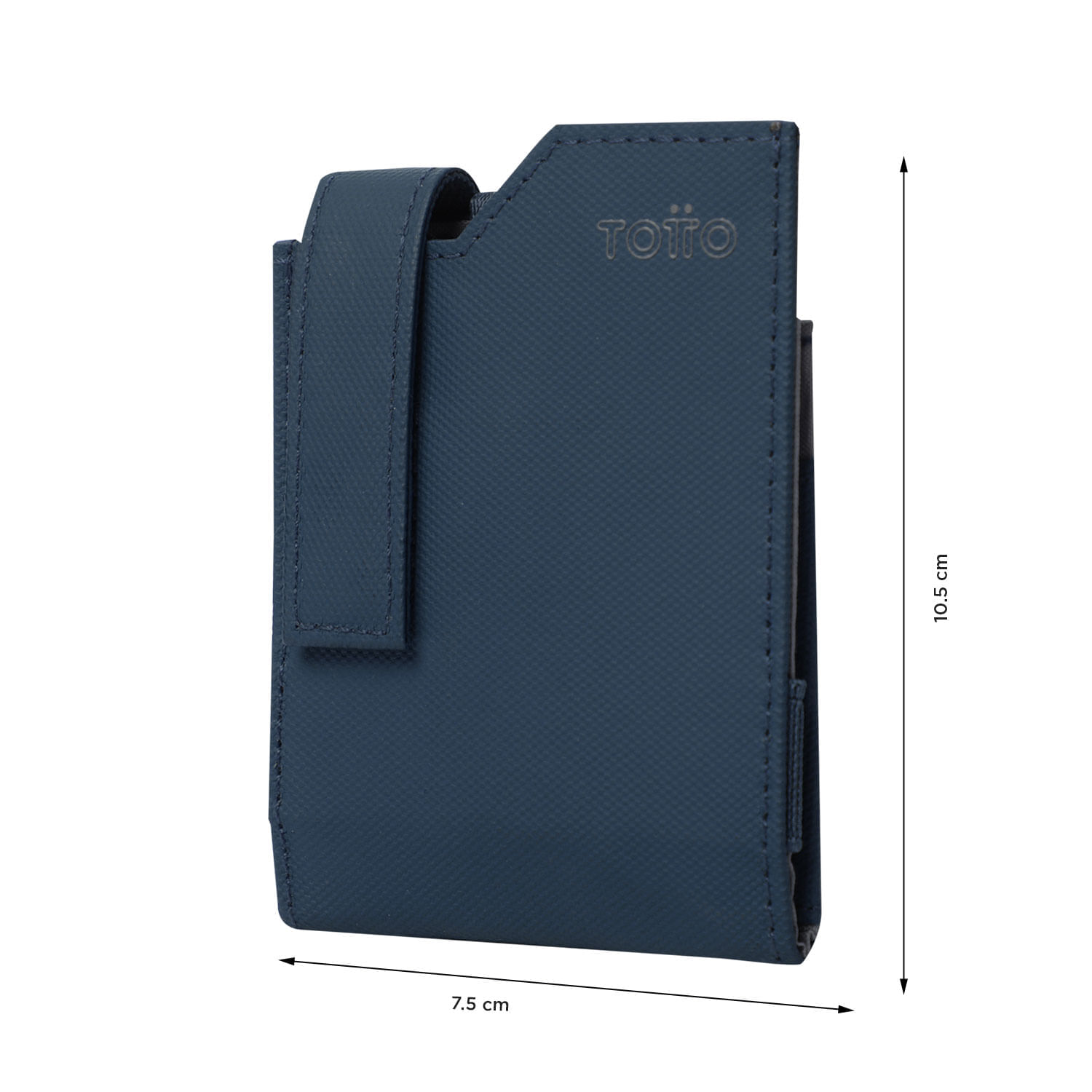 Portadocumentos Flapp 2.0 con RFID Blocker Azul
