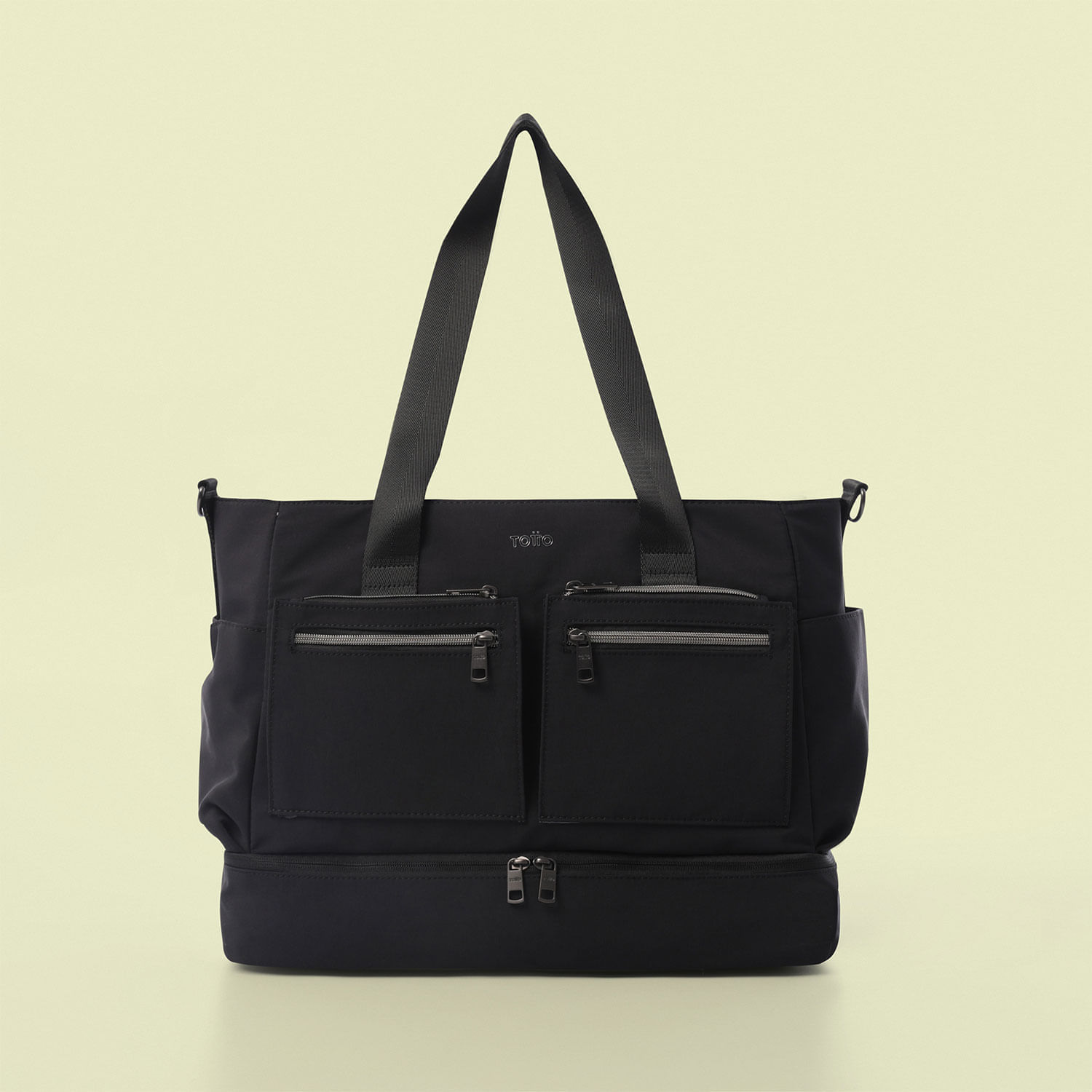 Maxi Tote Bag Mujer Negro