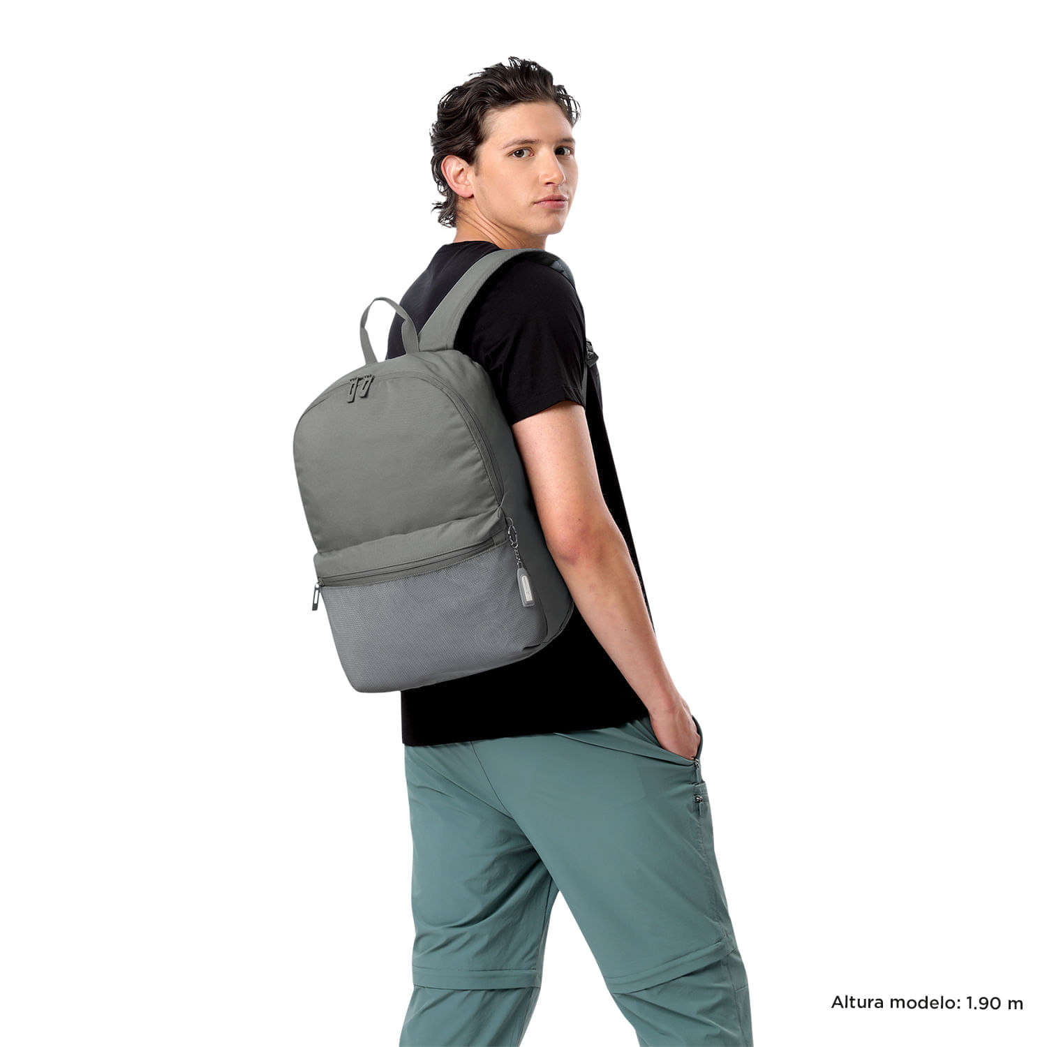 Morral Porta PC 13" Dragonar 2.0 Gris Hombre