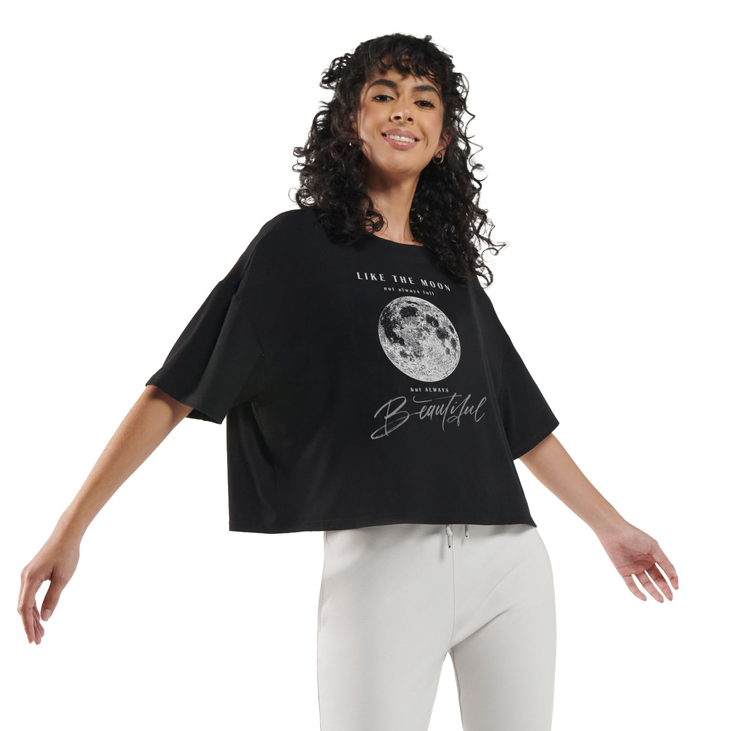Camiseta para Mujer Leonora Negra