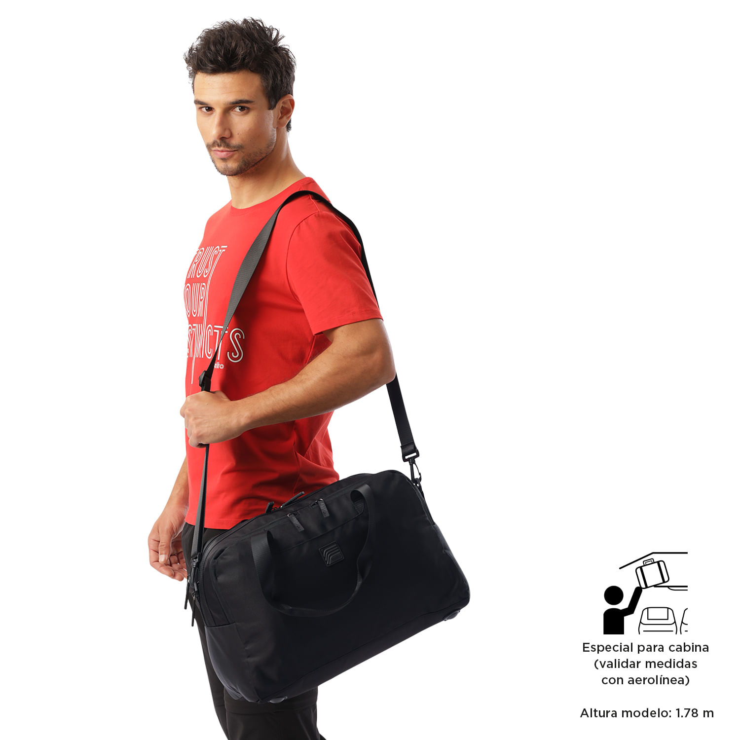 Tula de viaje Weekender L Negra