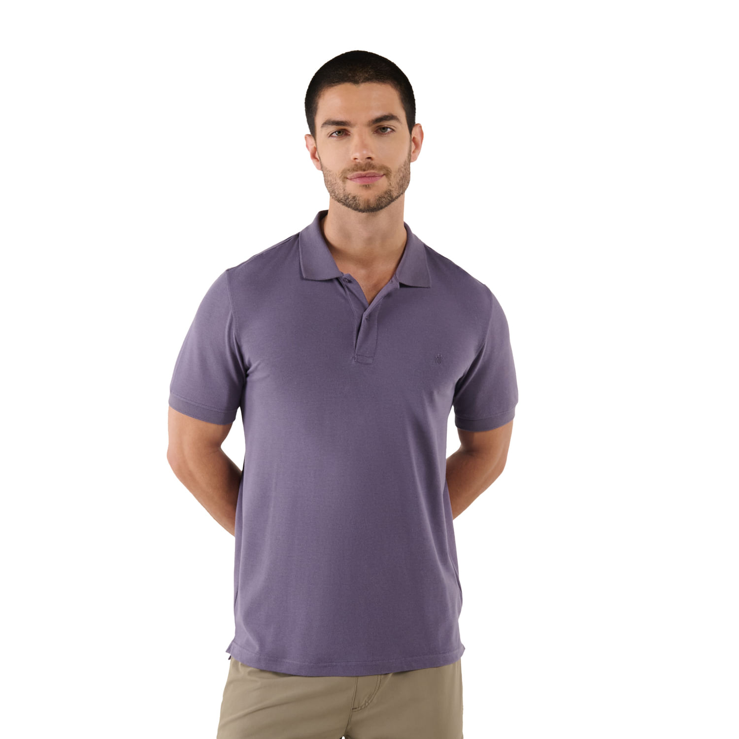 Camisa Polo Mason para Hombre Morada