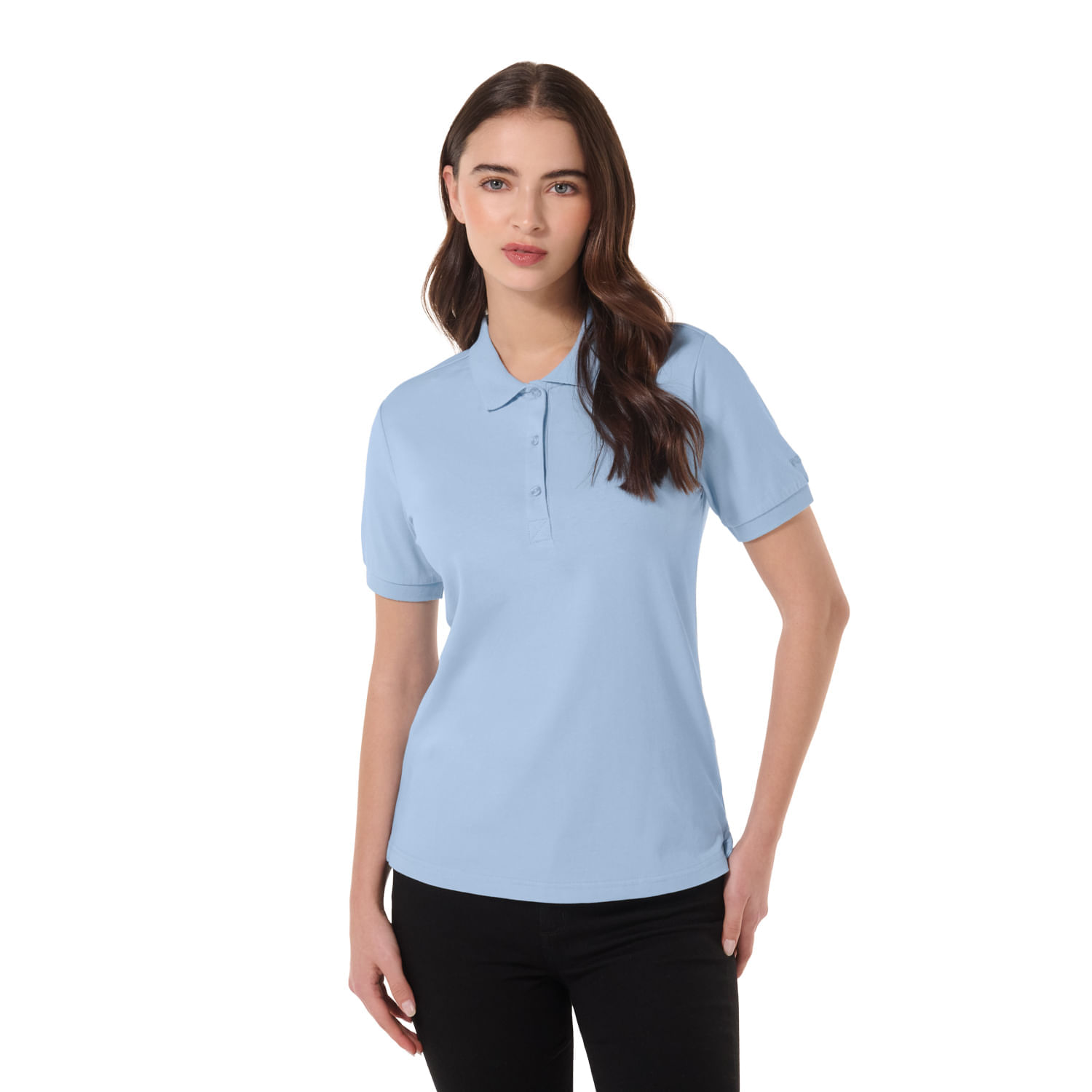 Camisa Tipo Polo Chechi Xl Mujer Azul