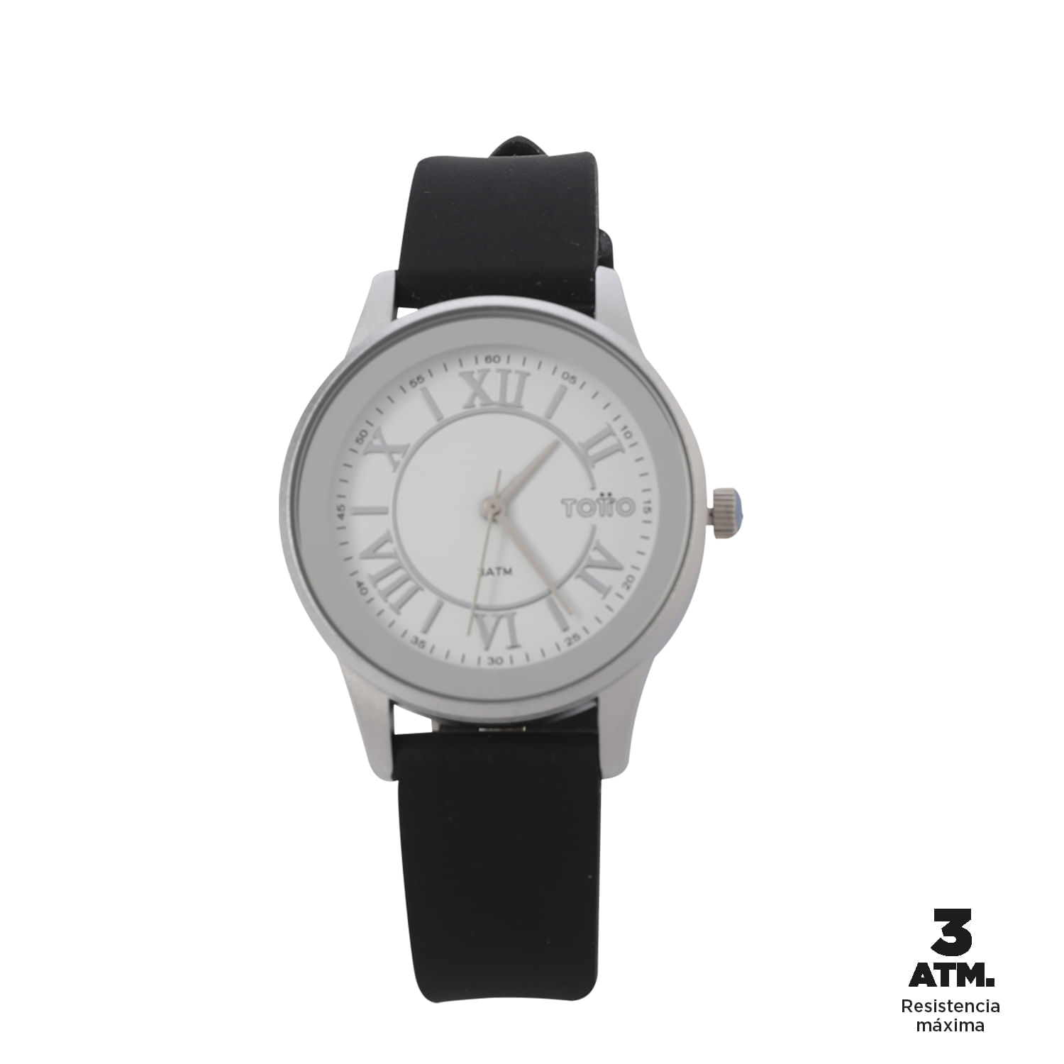 Reloj Análogo Hanna color Negro Mujer