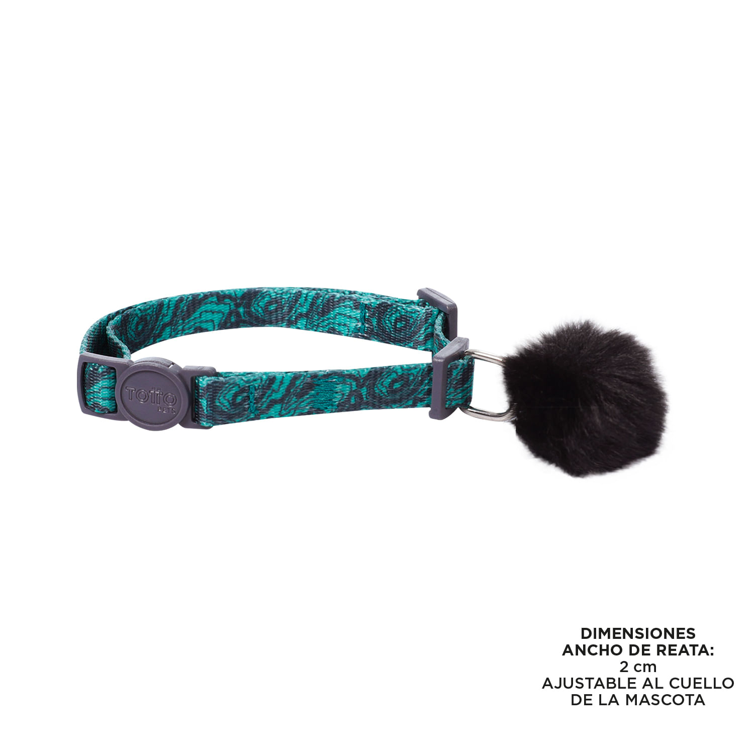 Collar para Gato Meow color Verde