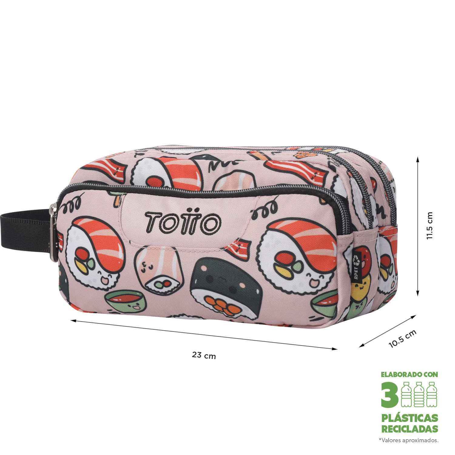 Cartuchera Multiuso Agapec Rosada Mujer