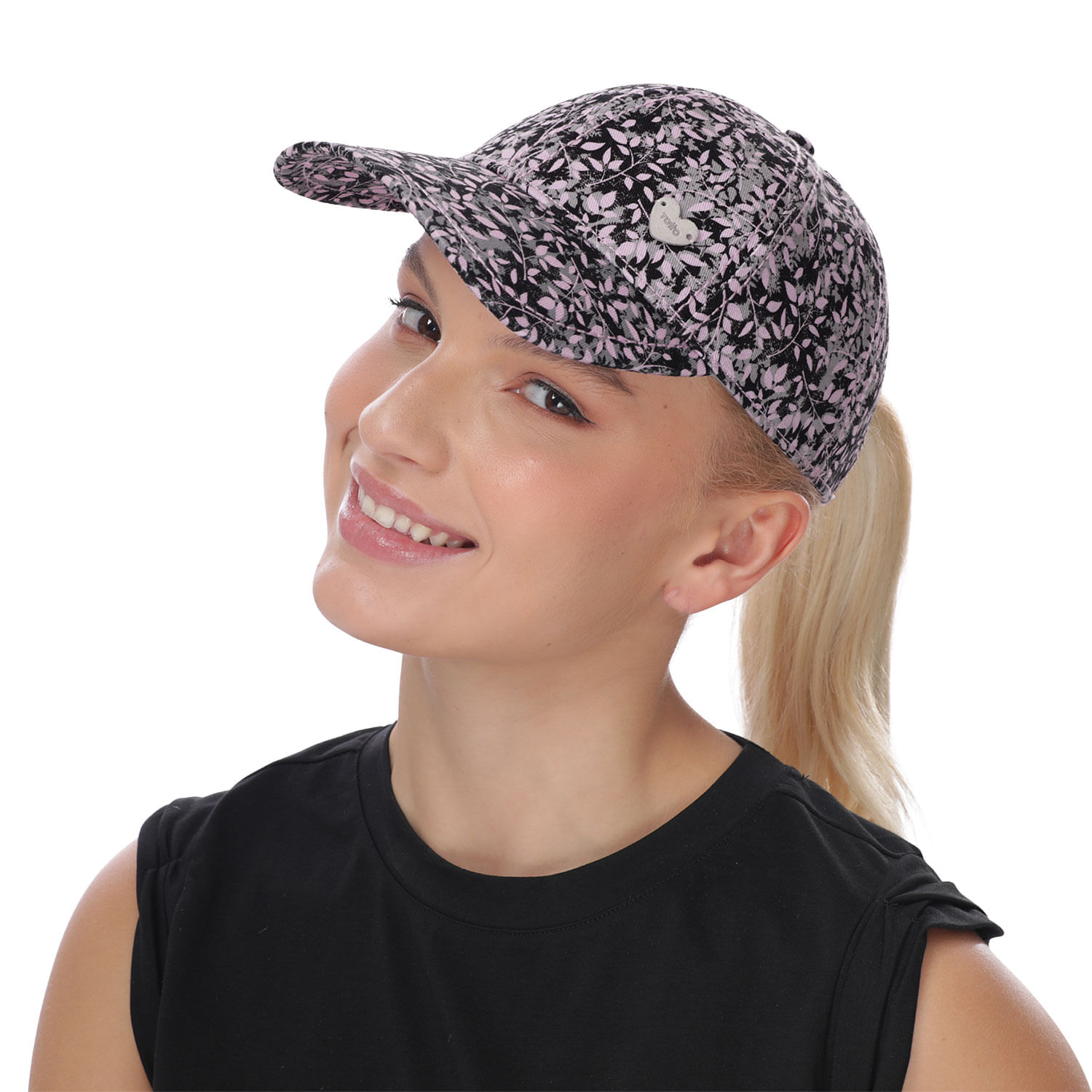 Gorra Beisbolera para Mujer Prespa color Negra