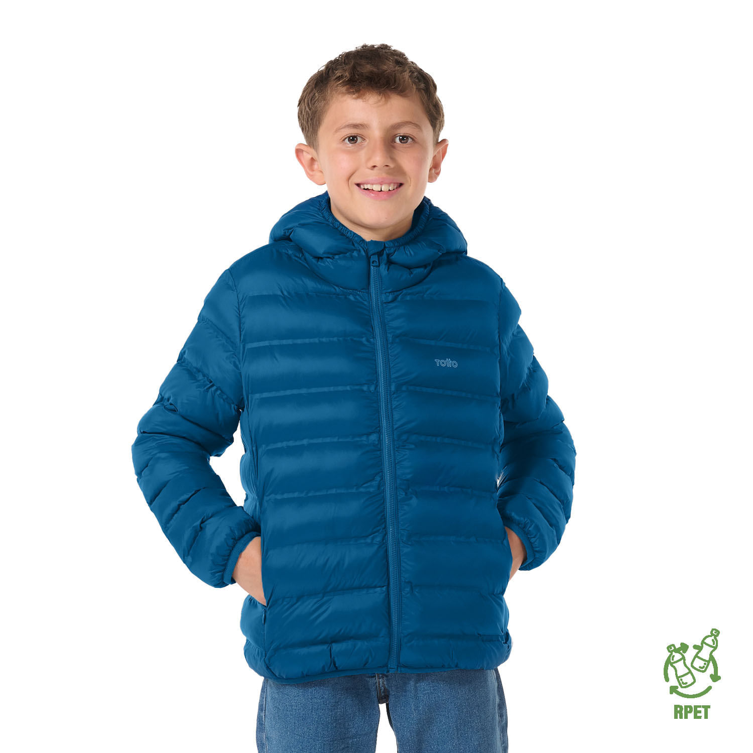Chaqueta Acolchada para Niño Colorkid 2.0 Azul