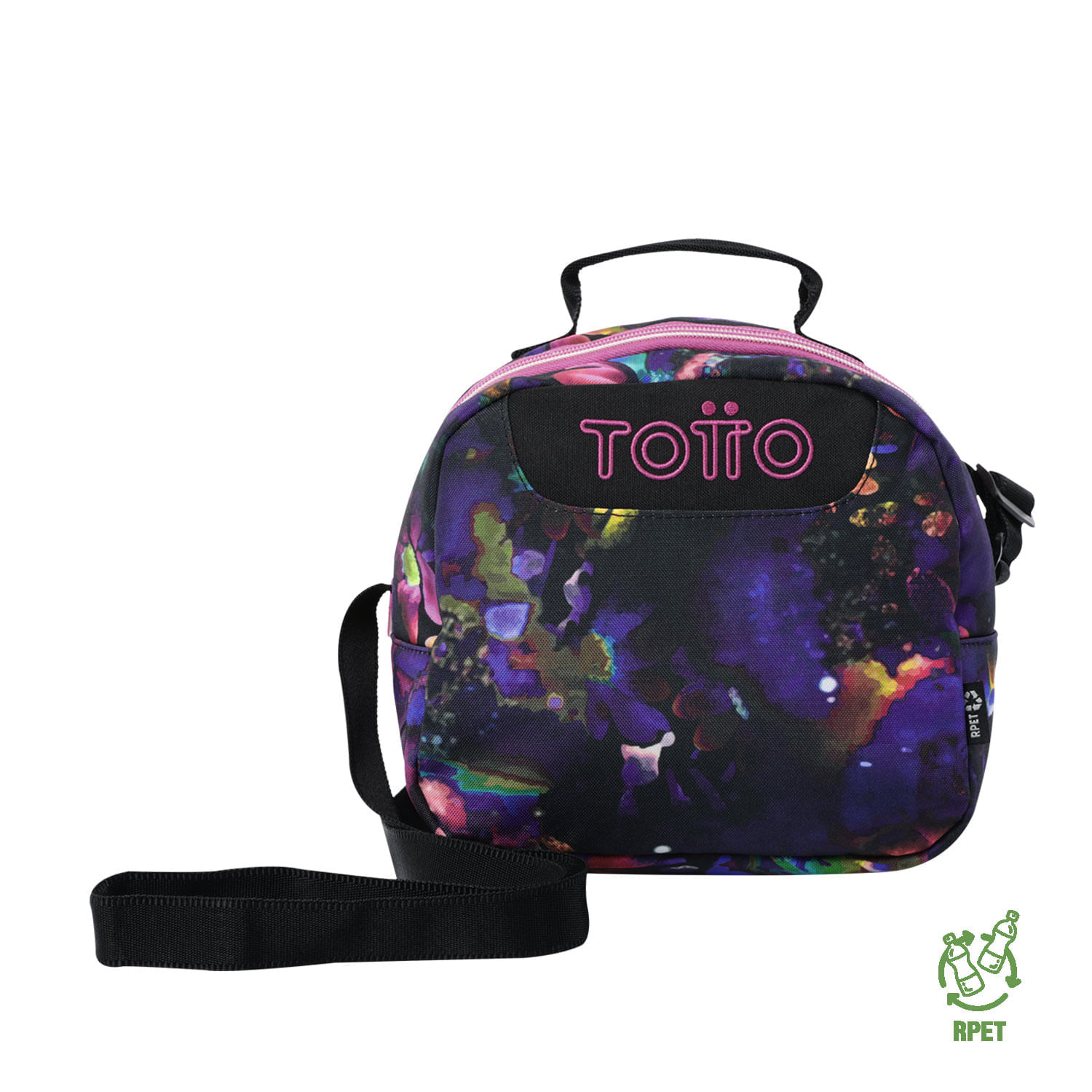 Lonchera Térmica Borrador Morada con Recipiente Plástico