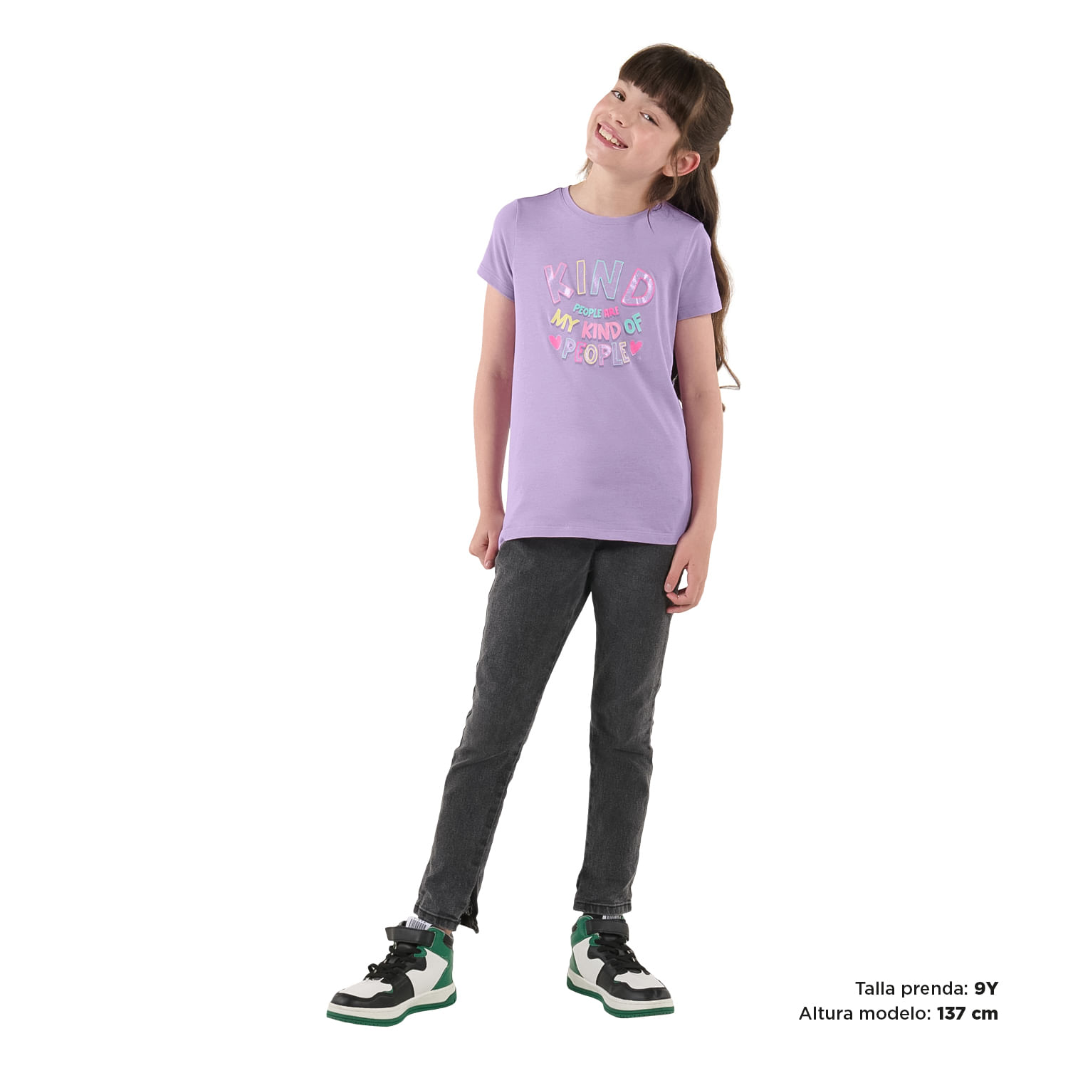 Camiseta para Niña Proyect Morada