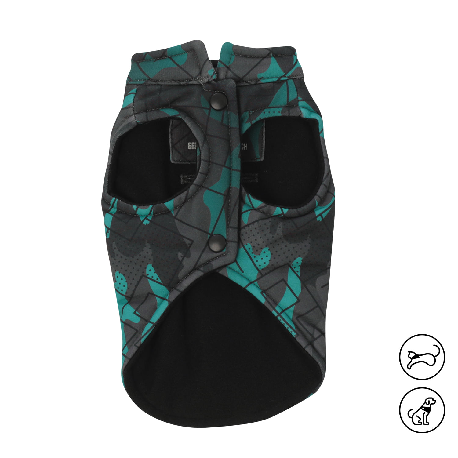 Chaleco para mascotas Benji Xxs Gris