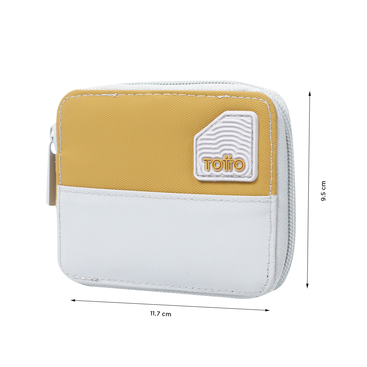 Billetera Contrast Mad Hombre Gris pequeña