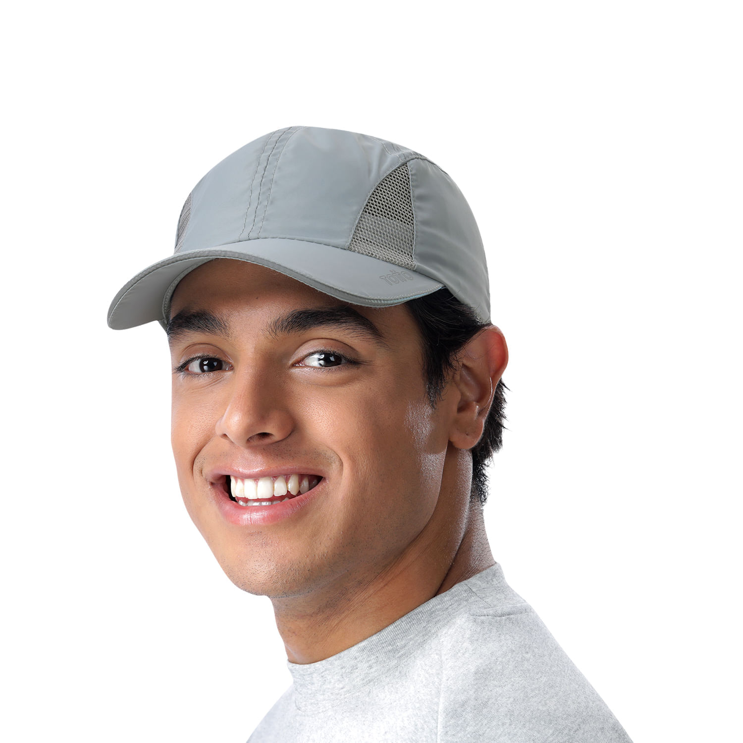 Gorra Beisbolera para Hombre Ciclyng color Gris