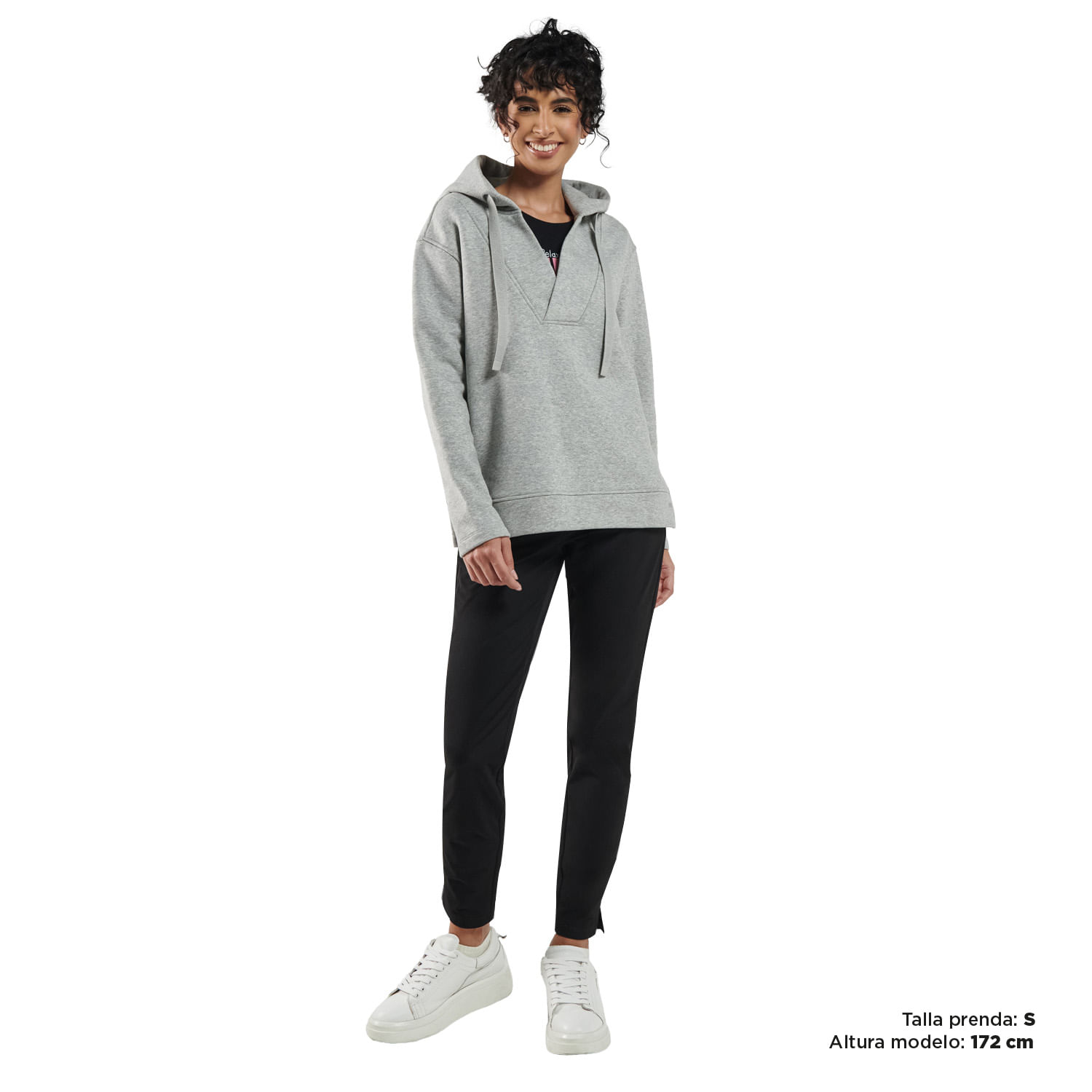 Buzo Gris Scala Mujer