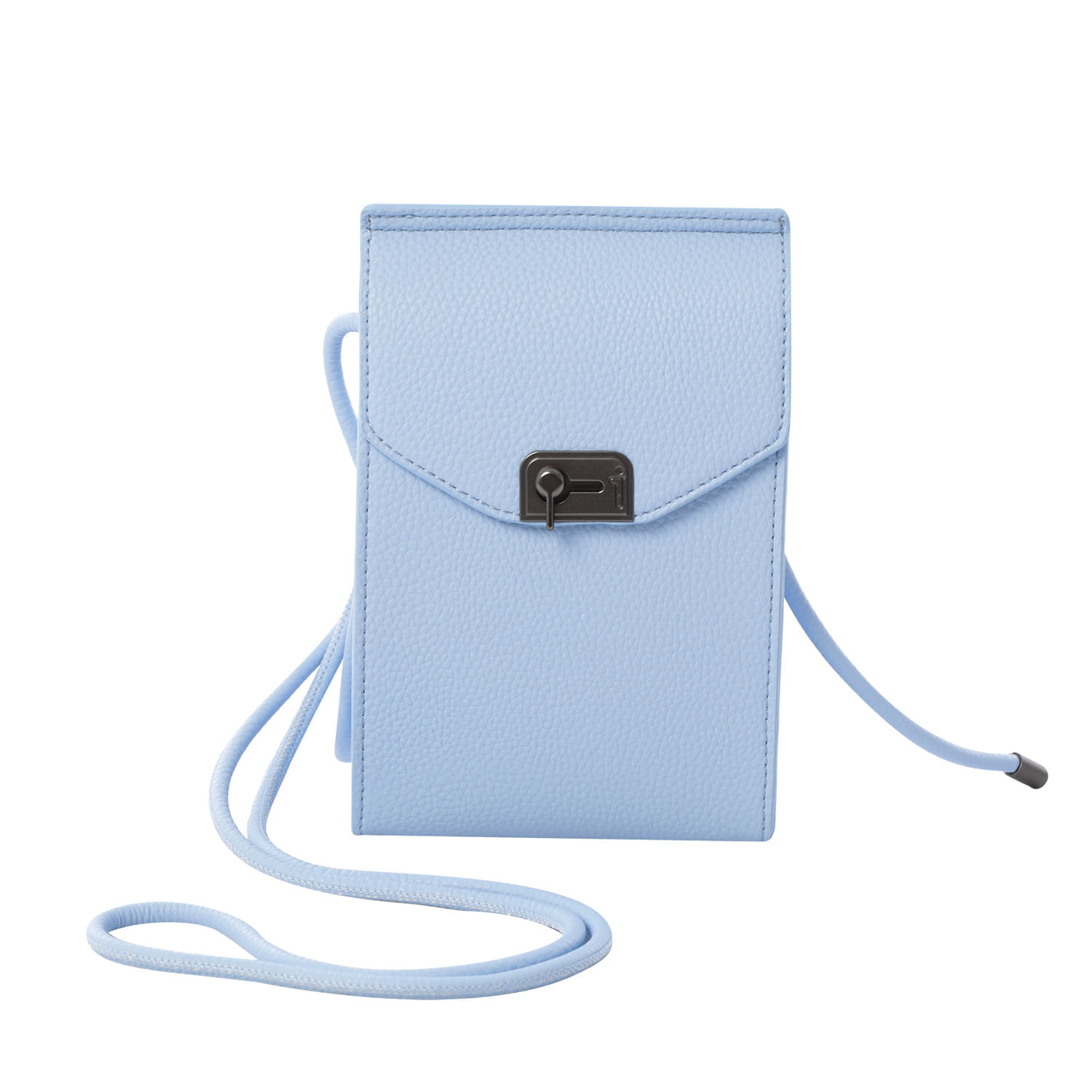 Bolso Crossbody Mujer Smooth Azul Pequeño
