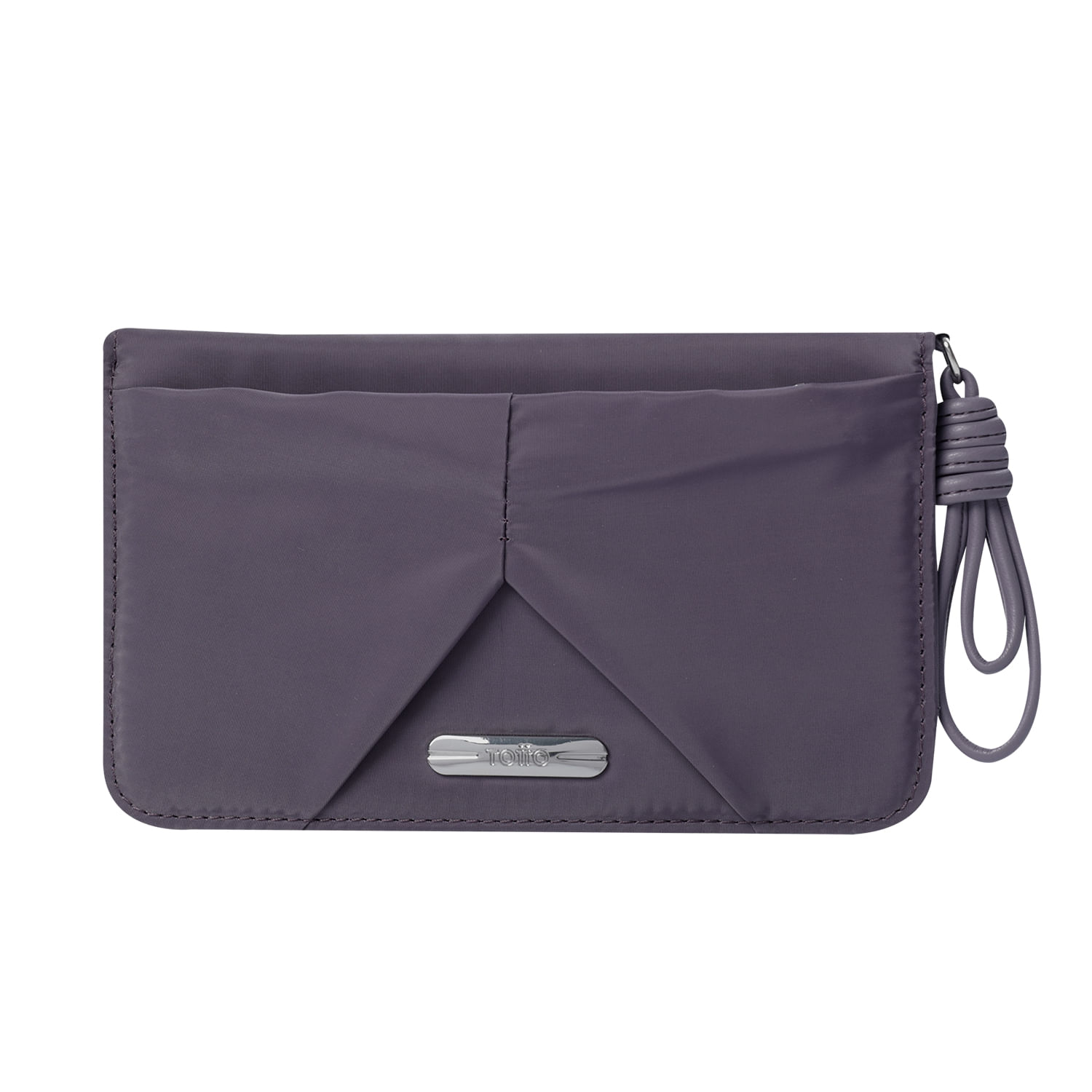 Billetera Talic Con RFID Blocker Morada Mujer