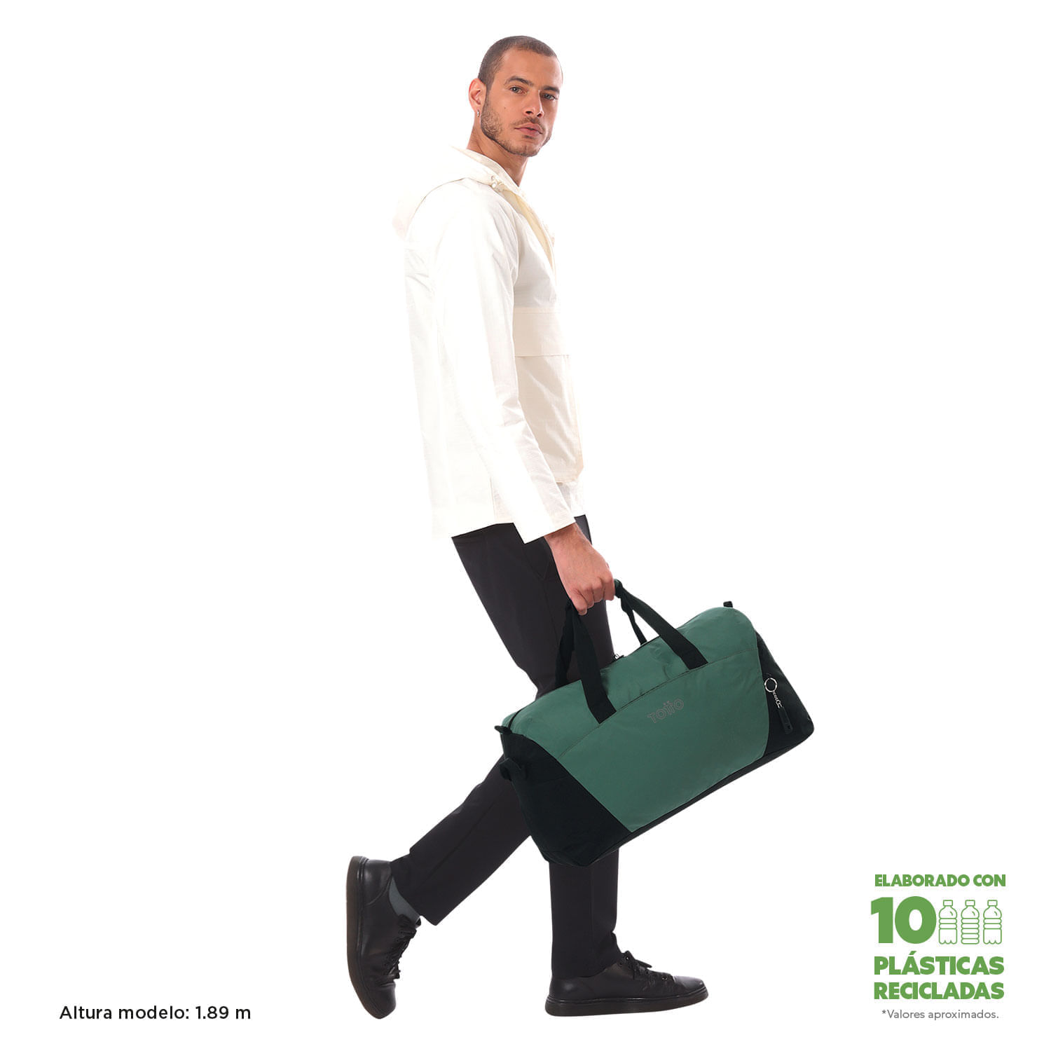 Tula viajera Active Pro Mediana Verde