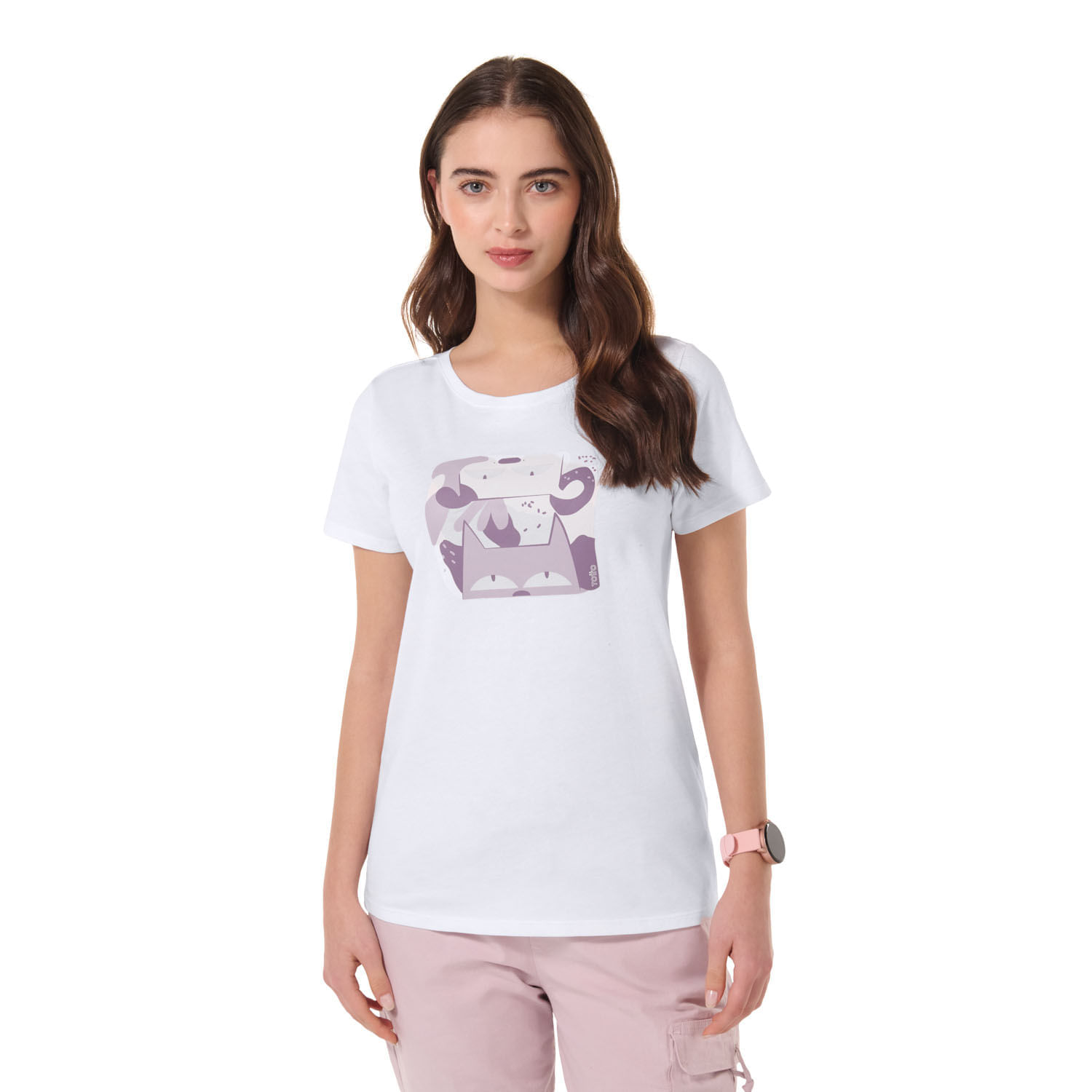 Camiseta para Mujer Dusti Xl Blanca