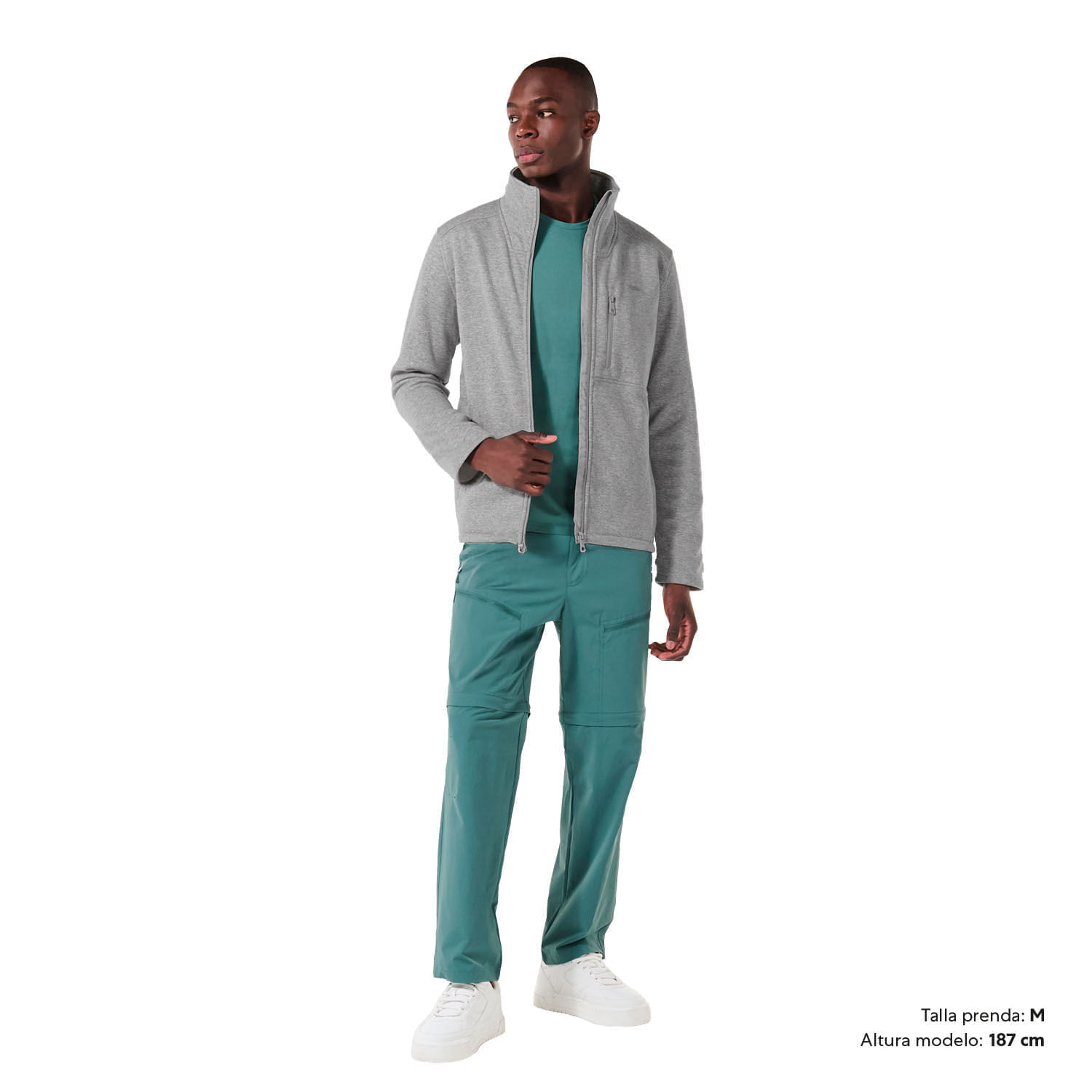 Buzo para Hombre Moro Xxl Gris