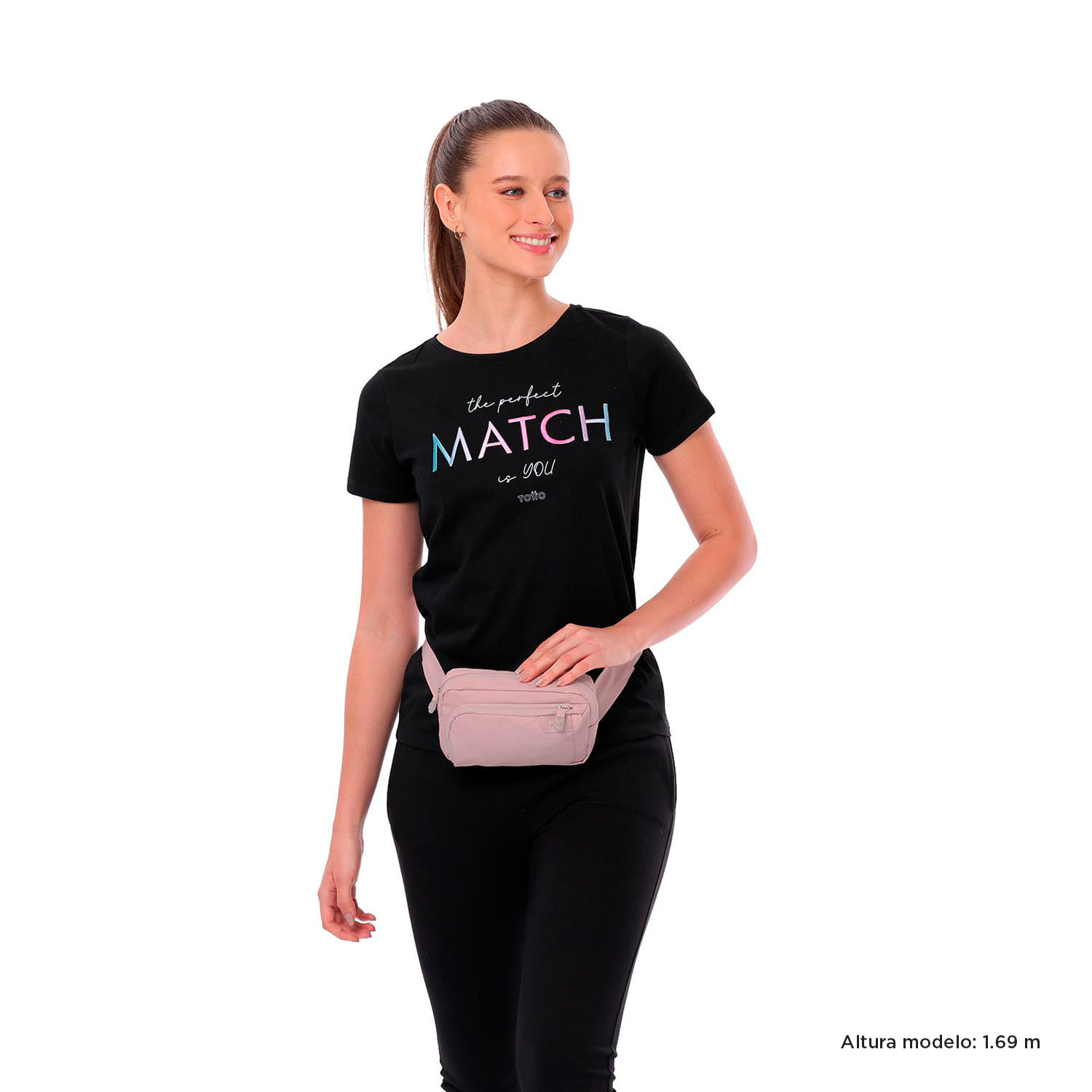 Canguro Running para Mujer Clear Sam Rosado