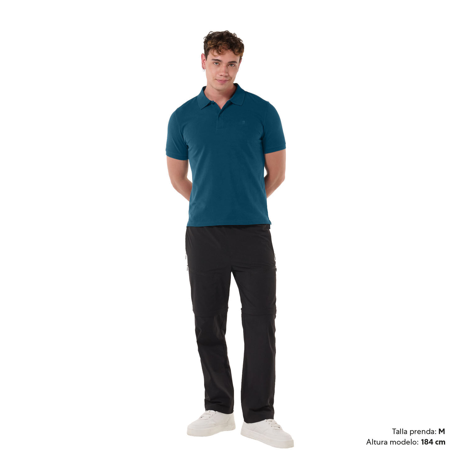 Camisa Tipo Polo Spencer Xxl Hombre Azul
