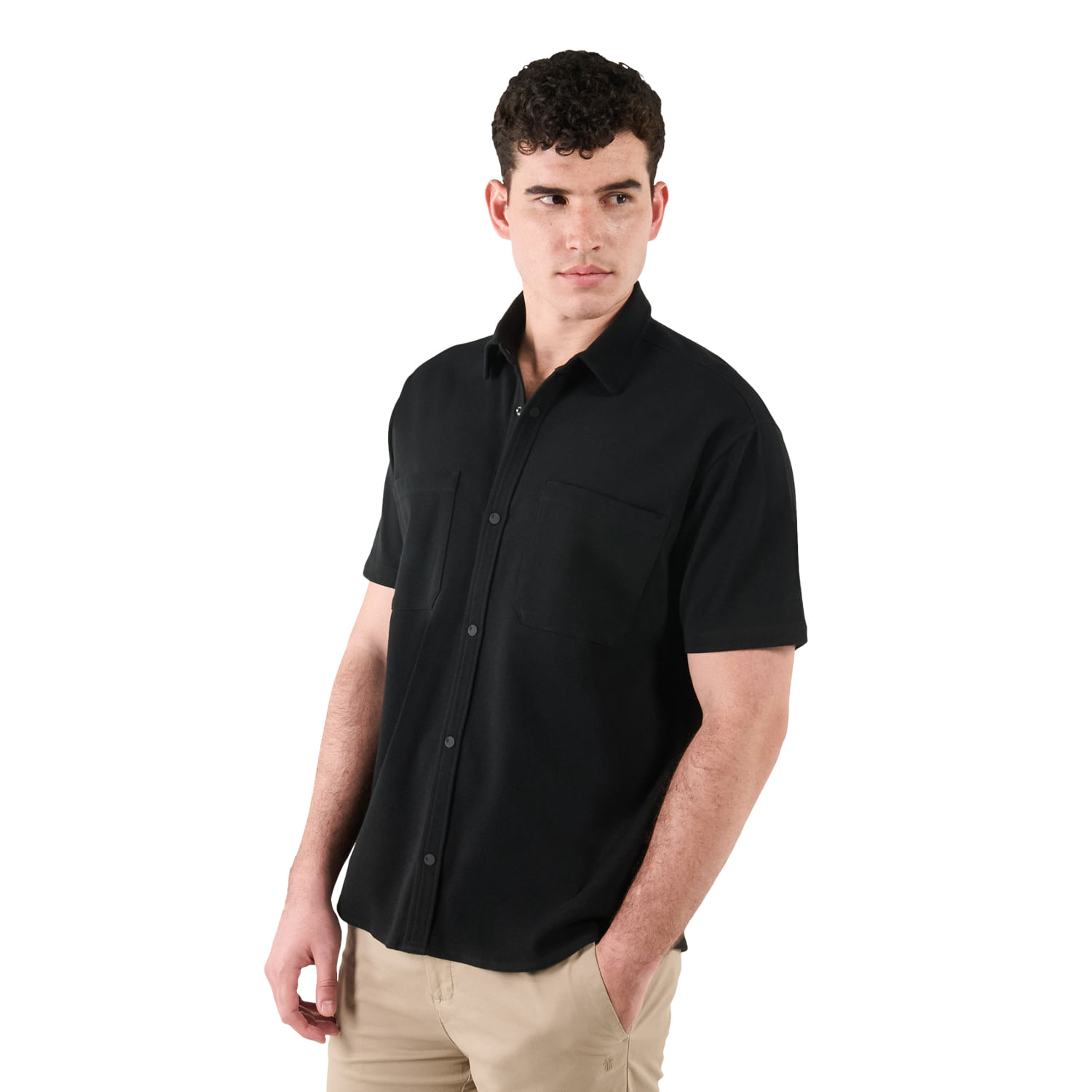 Camisa para Hombre Melt Negra