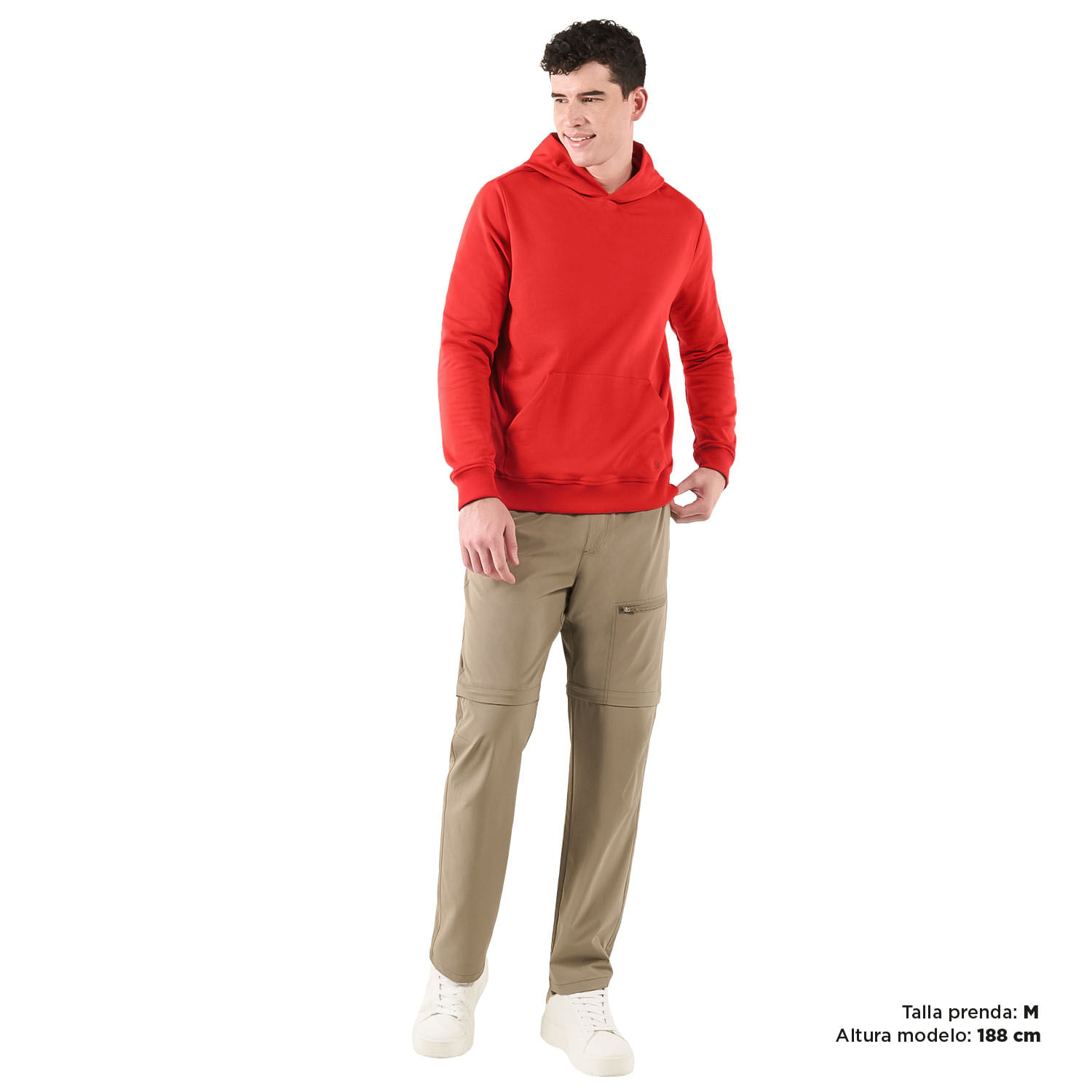 Buzo para Hombre Hoody Rojo