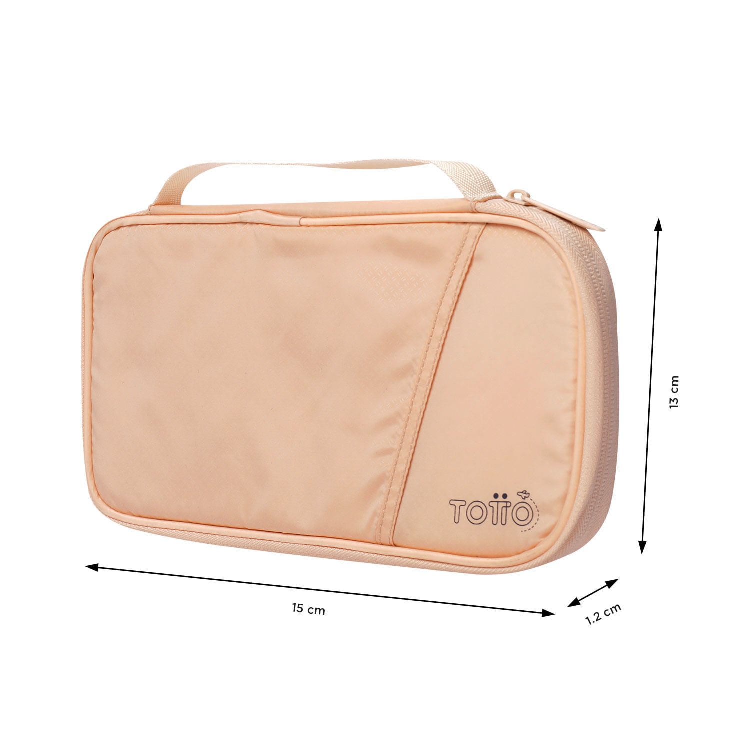 Porta documentos para viaje Complyt Durazno