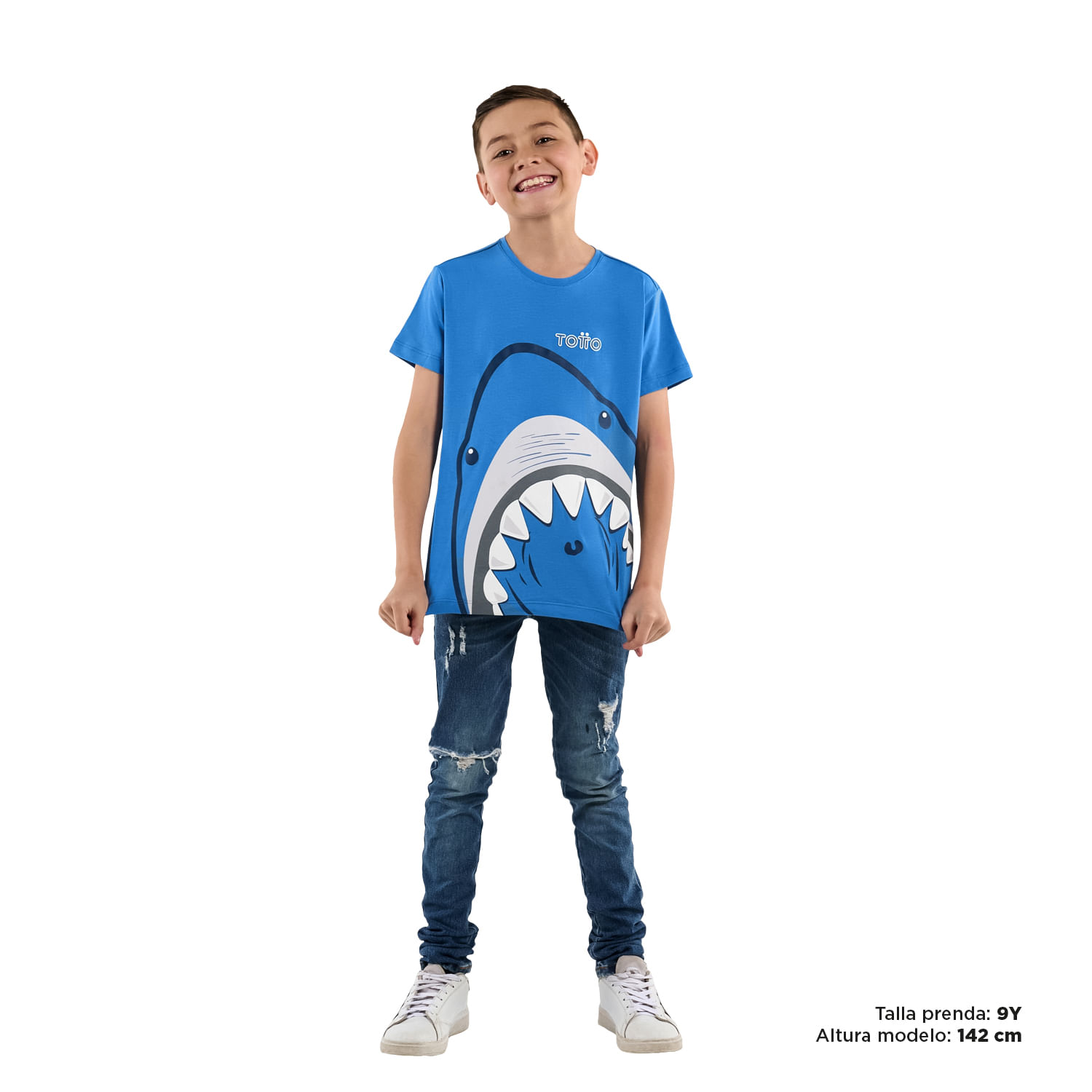 Camiseta para Niño Task color Azul