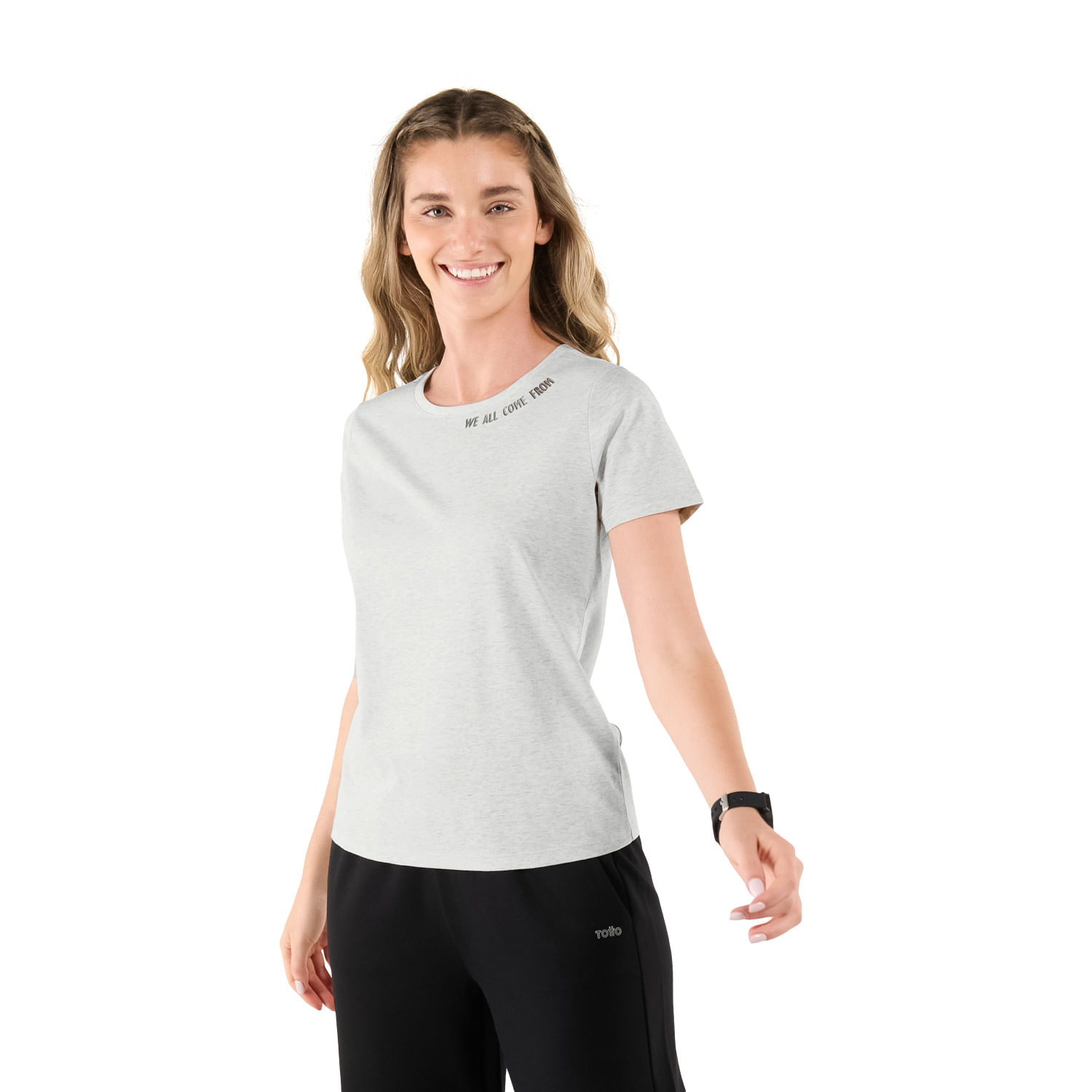 Camiseta para Mujer Thinky Blanca