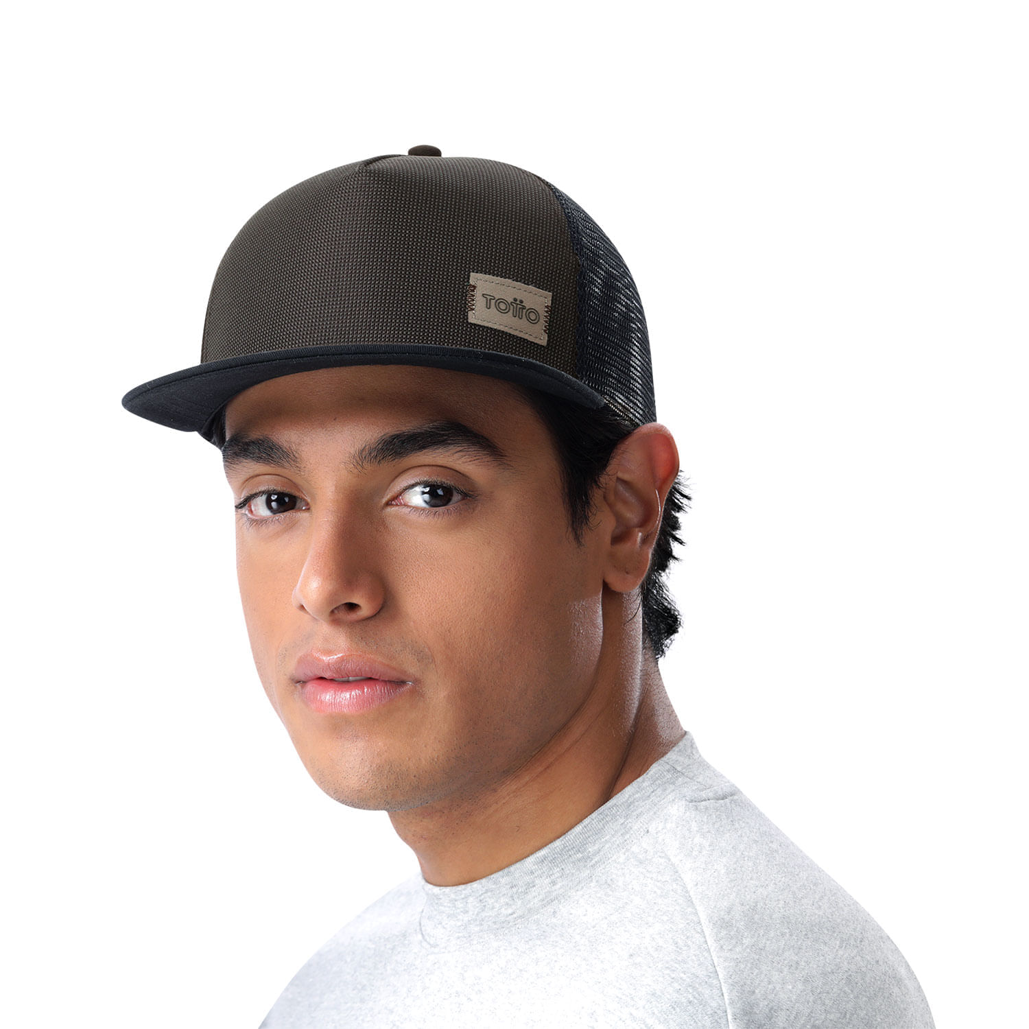 Gorra Plana para Hombre Canvas color Negra