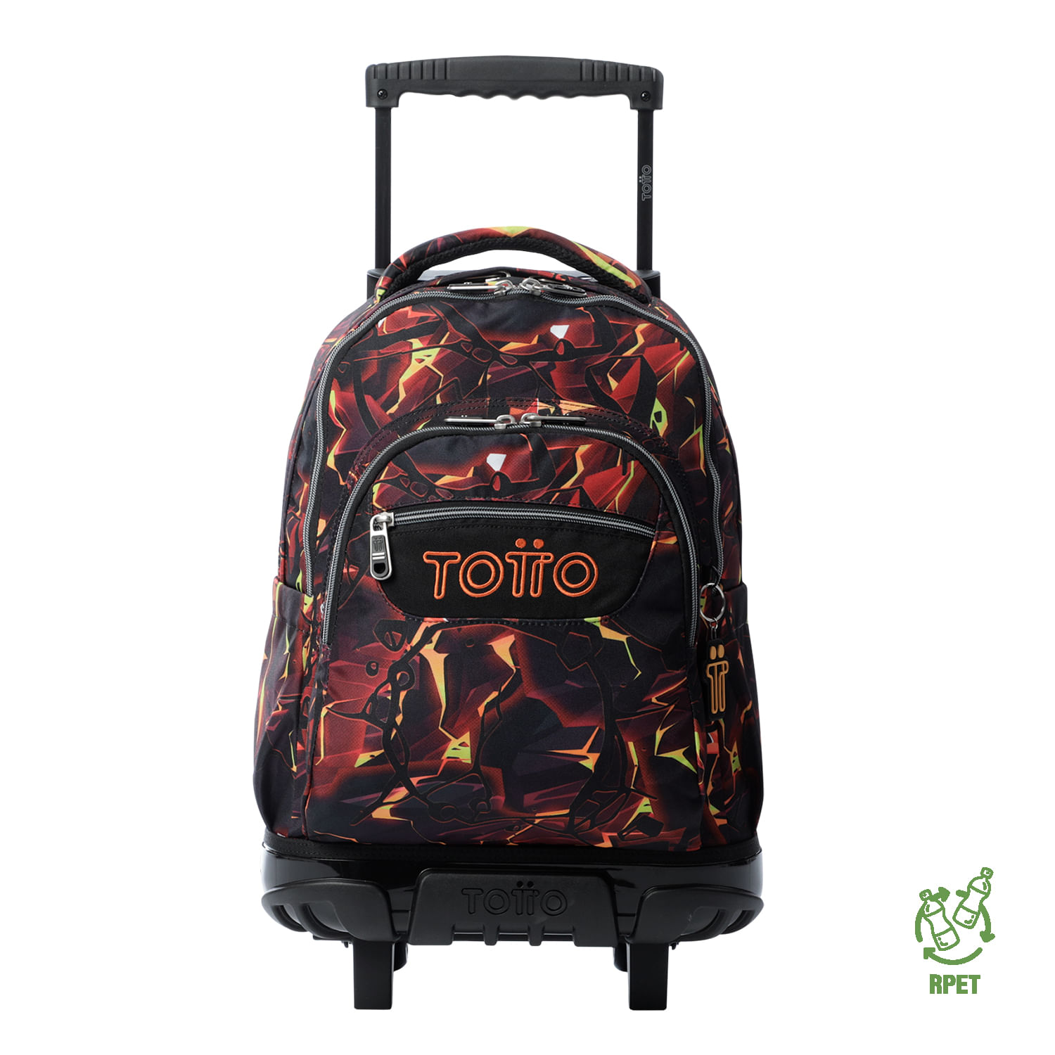 Morral Ruedas Niño Porta PC 15.4" Bomper Renglon Gris