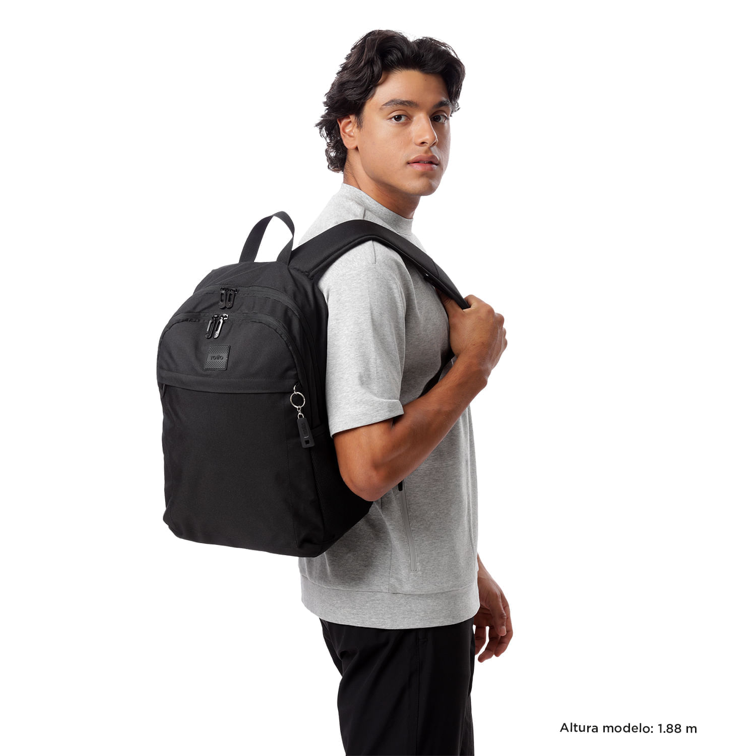 Morral Porta PC 14" Becky Negro Unisex