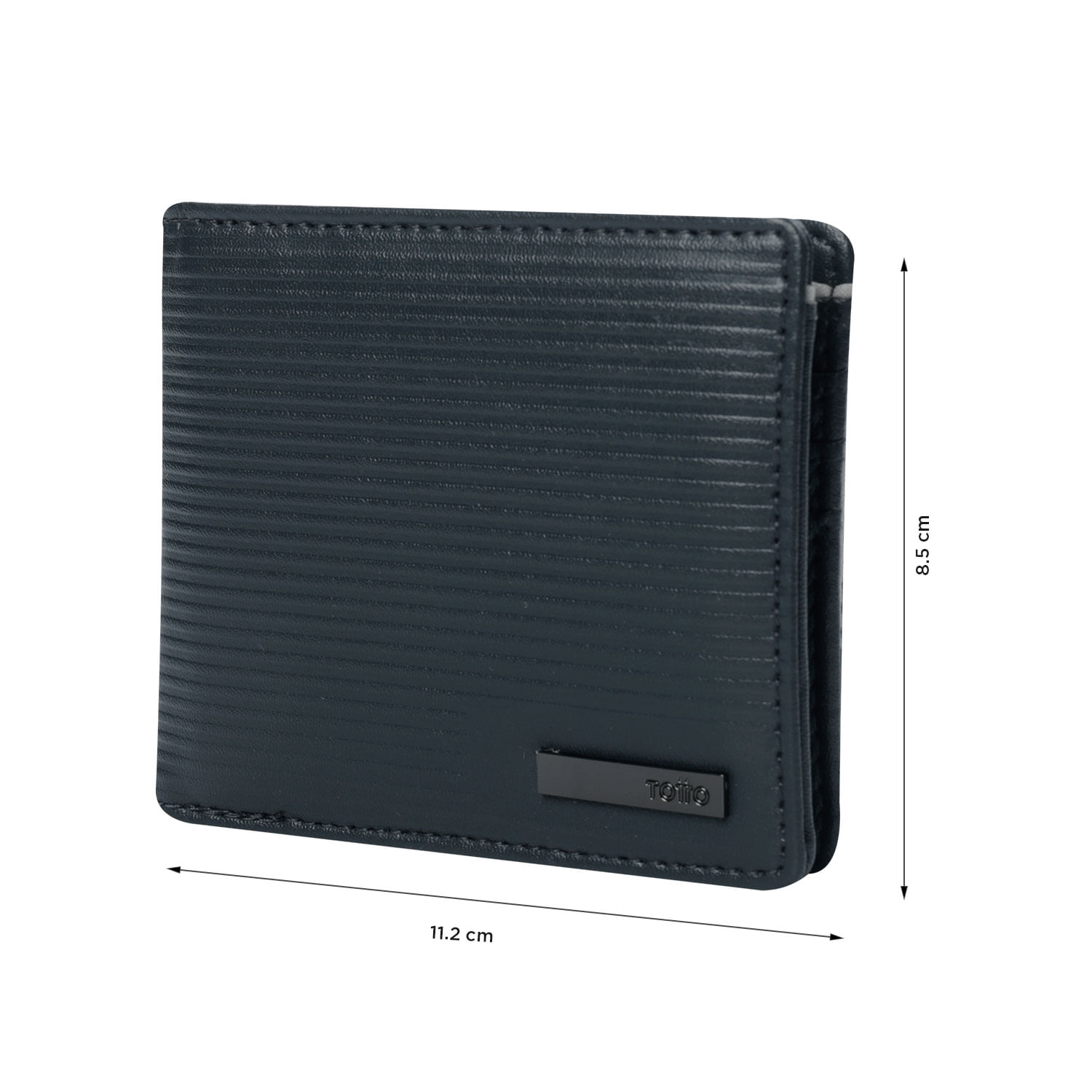 Billetera Krispo Con RFID Blocker Azul Hombre