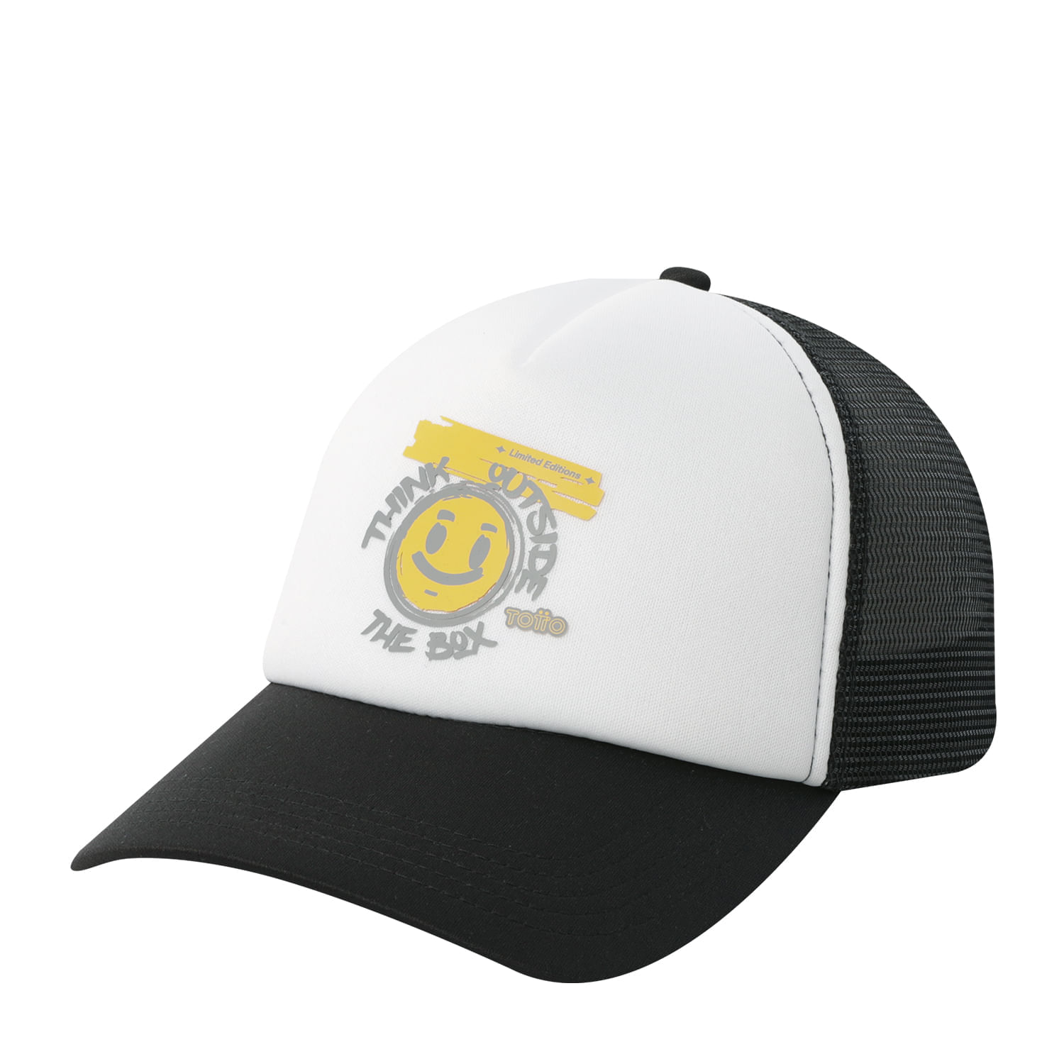 Gorra Camionera para Hombre Atlasy color Negro