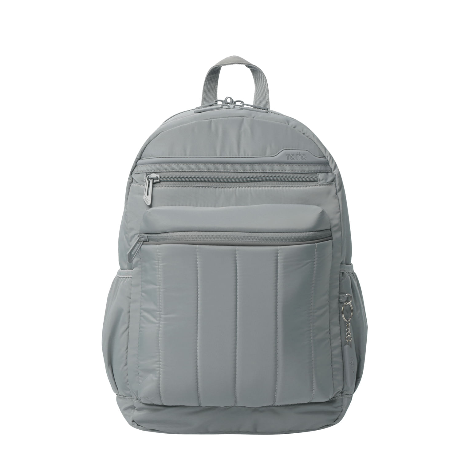Morral Porta PC 14" Plaine Gris Mujer