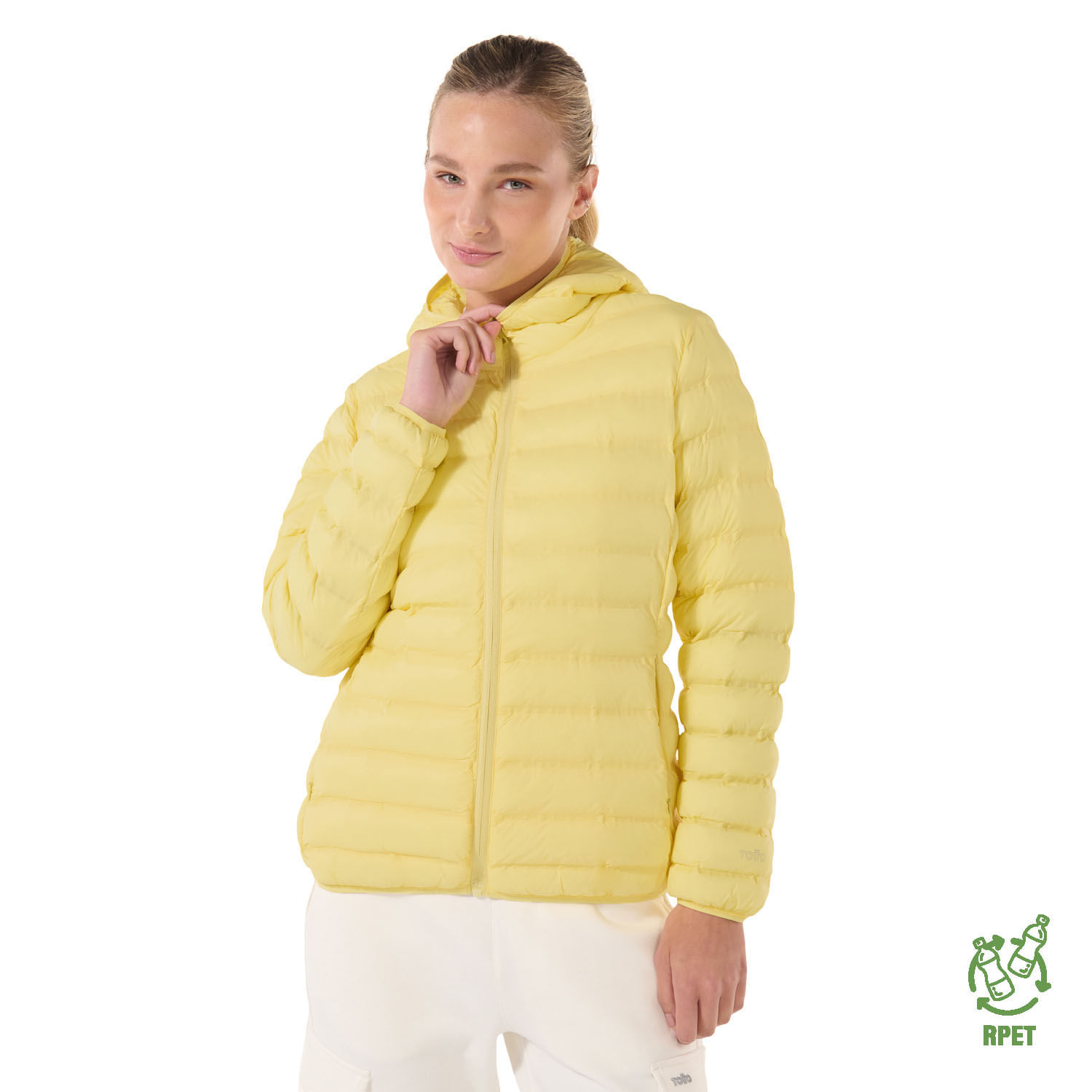 Chaqueta para Mujer Acolchada Colorfull Pro Xl Amarilla