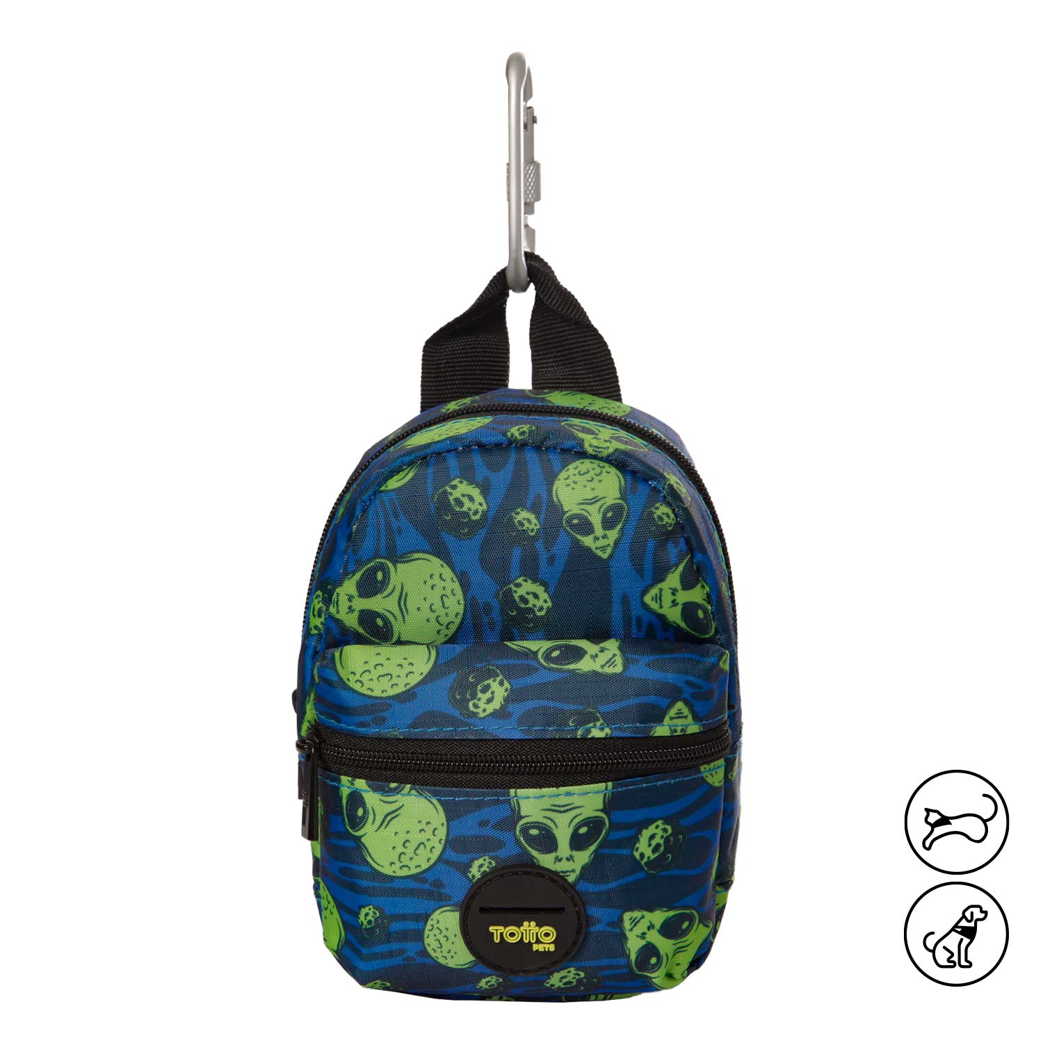 Morral pequeño para mascota Gary Azul