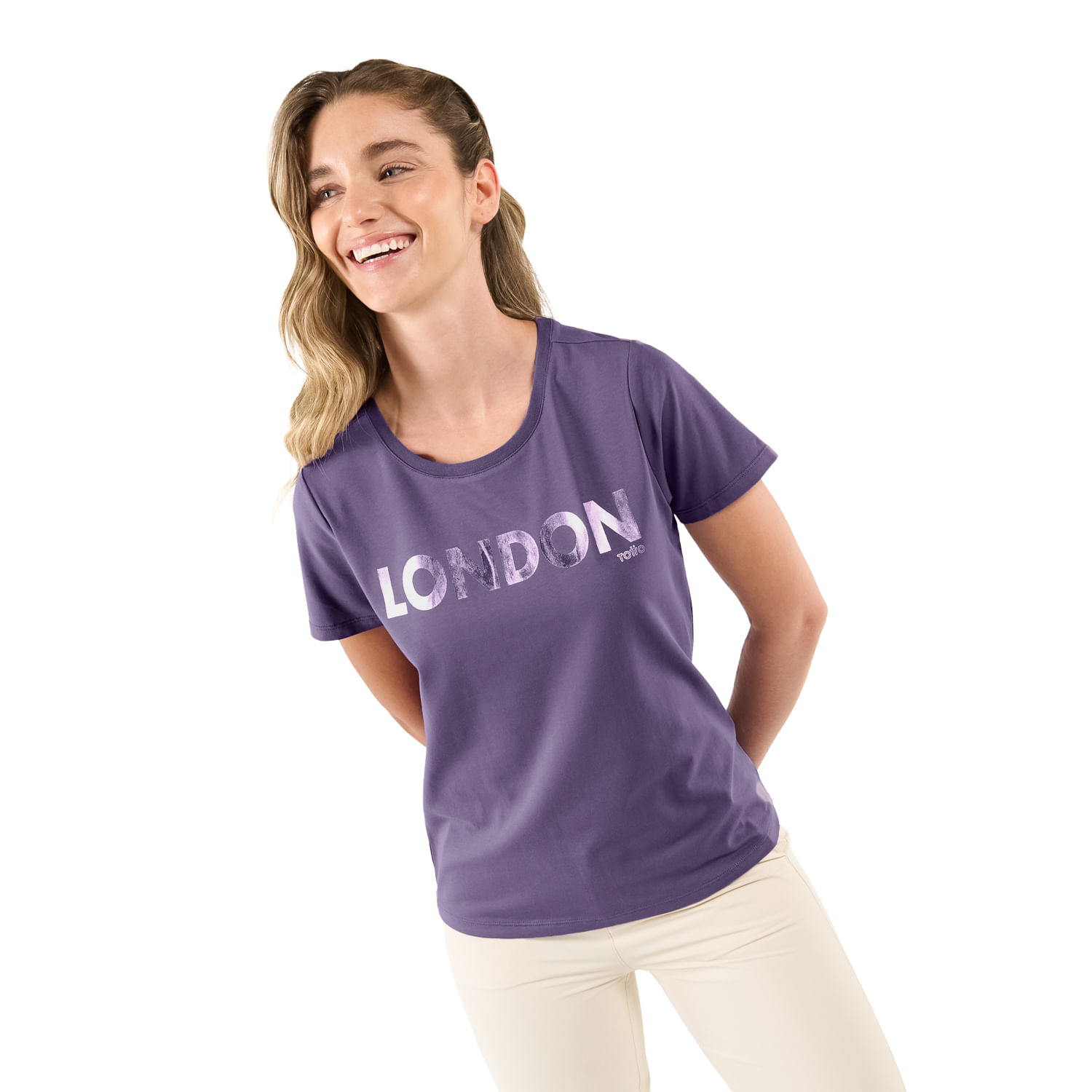 Camiseta para Mujer Prime color Morado