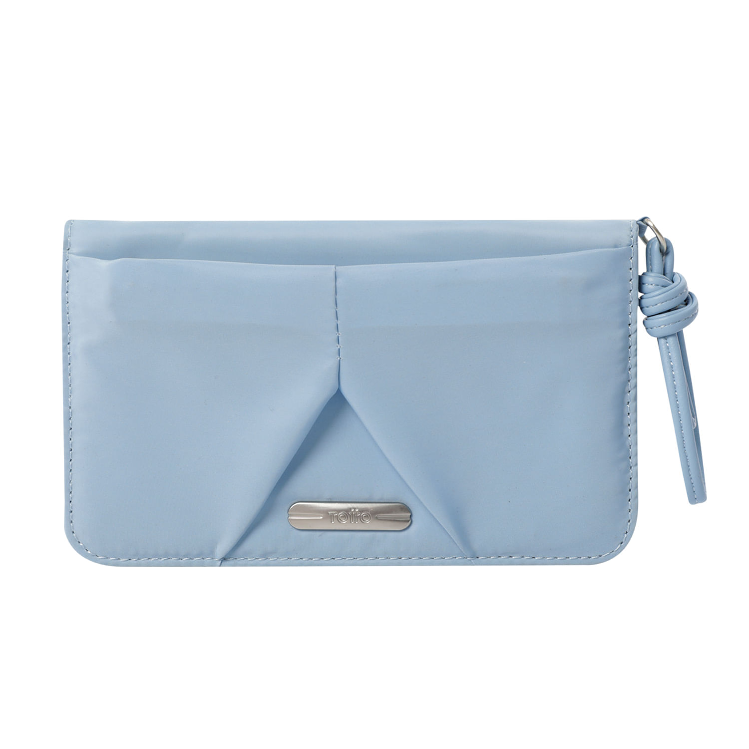 Billetera Talic con RFID Blocker Azul Mujer