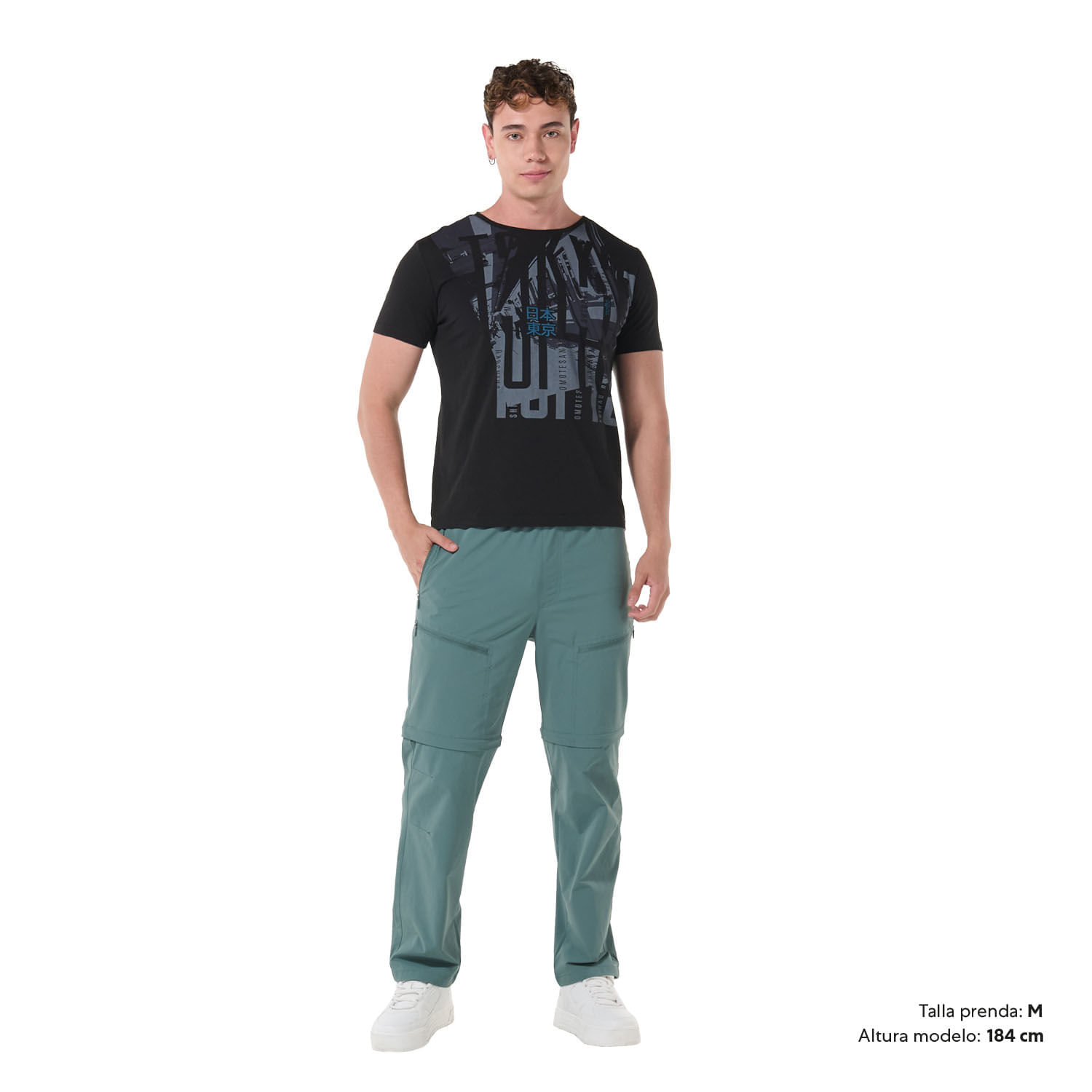 Camiseta para Hombre Atena Xxl Negra
