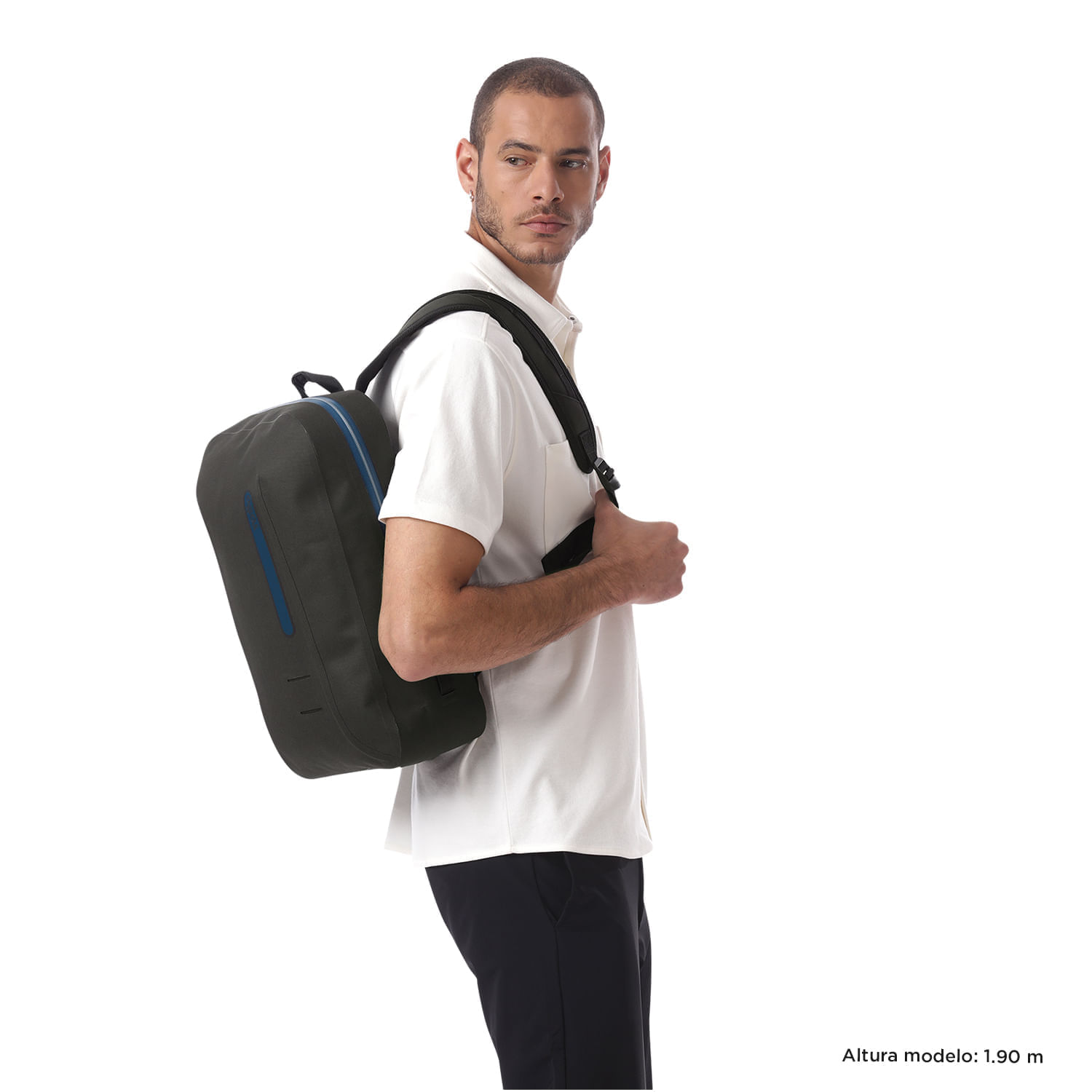 Morral Impermeable Gamer Seal Café Hombre